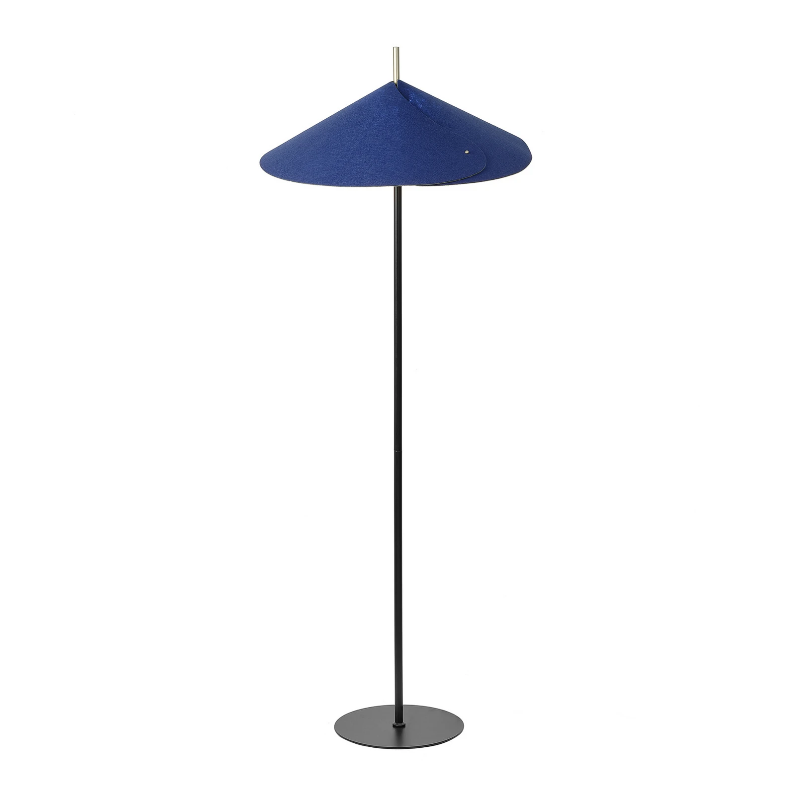 OSRAM stāvlampa Decor Flip, zila, filca, E14, regulējama