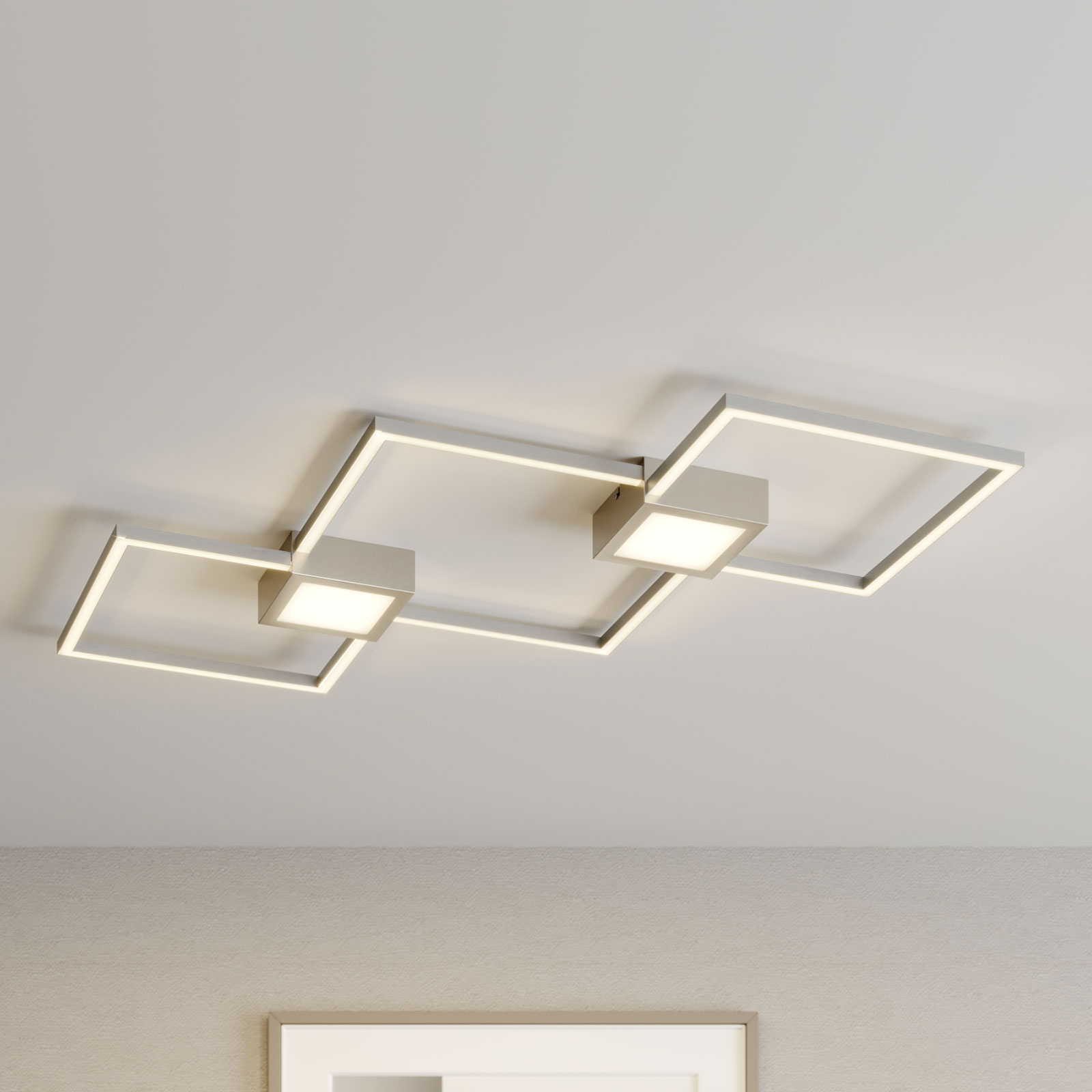 Lindby Makoto LED-loftlampe, 2 lyskilder