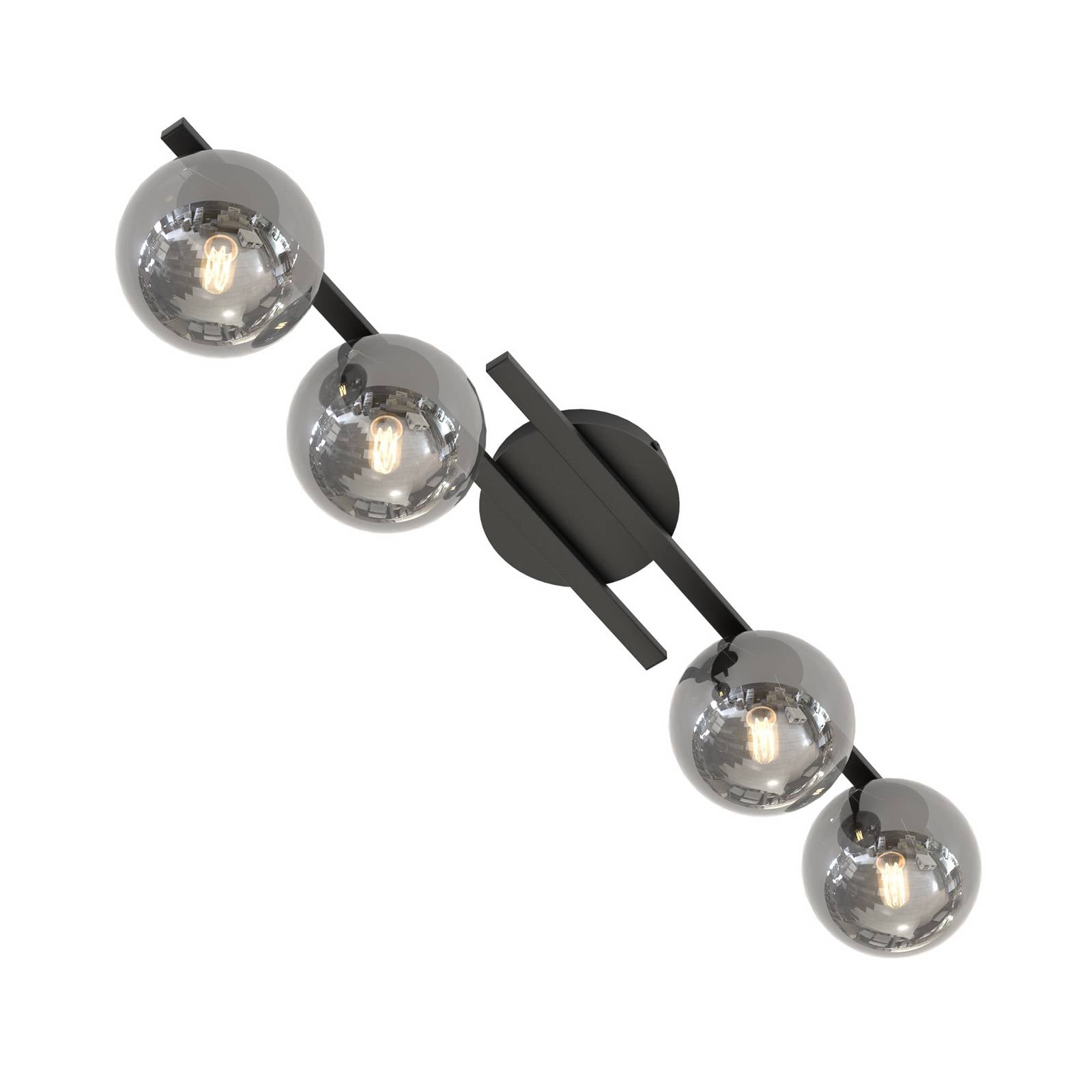 Deckenleuchte mit 4 Glühbirnen Emibig Lighting Kairo