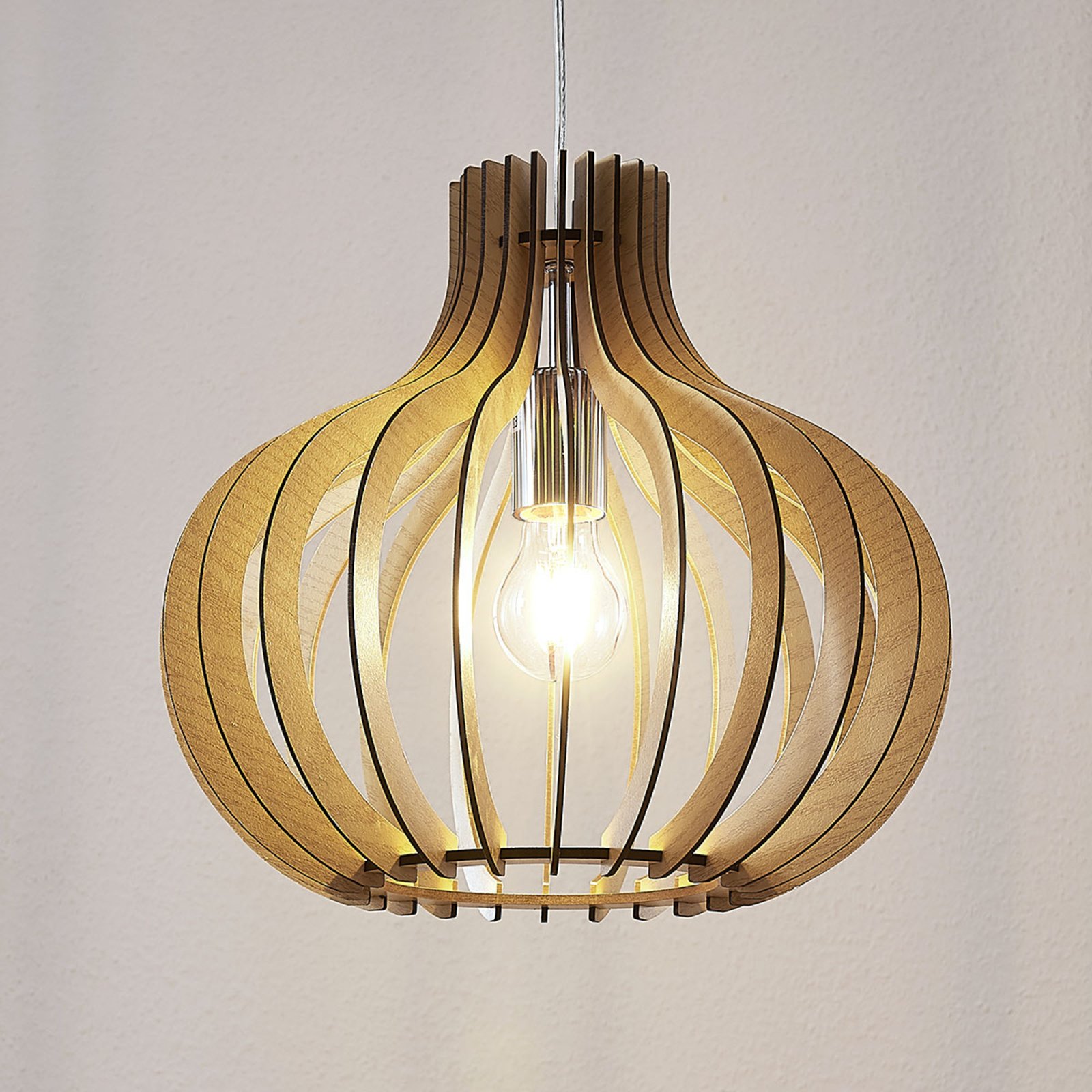Sina Taklampa Light Wood - Lindby