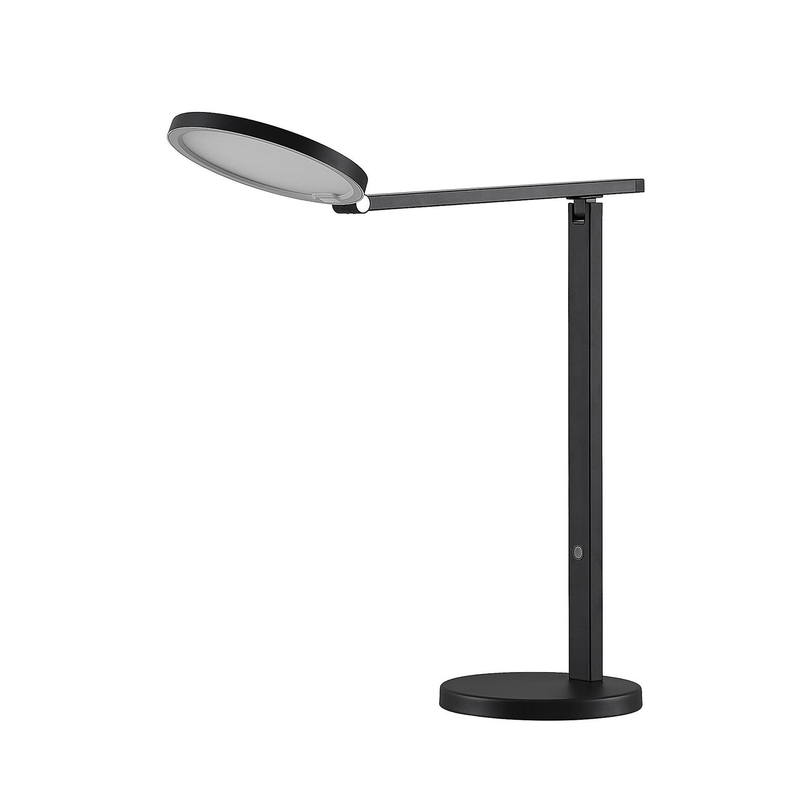 Lucande Felkano LED asztali lámpa, fekete