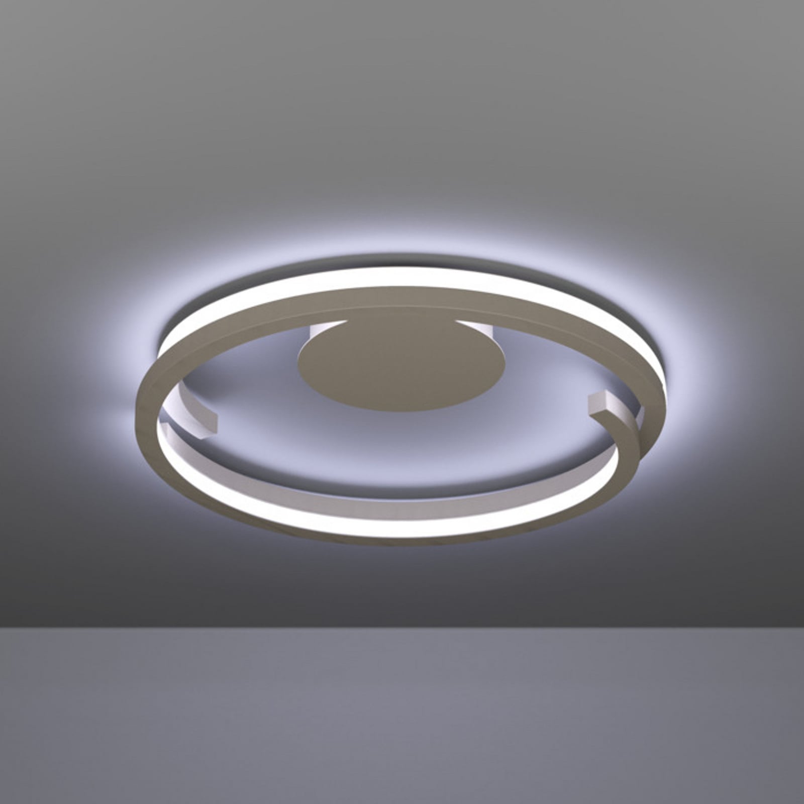 Plafonnier LED EGLO MEZZOMONTE, beige, Ø 48 cm, CCT Plafonnier LED EGLO MEZZOMONTE, beige, Ø 48 cm, CCT