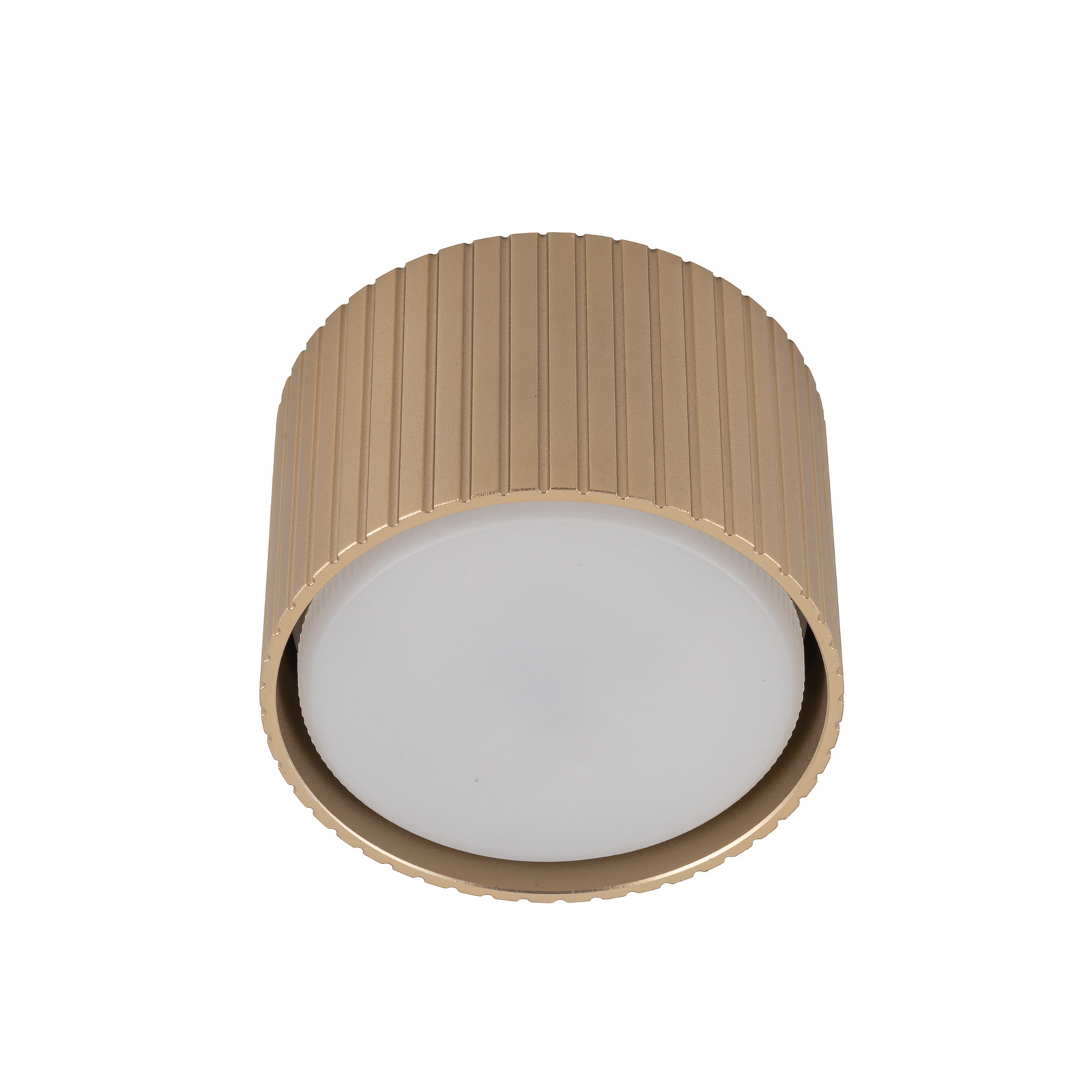 „Downlight Ferro“, smėlio spalvos, plastikinis, 6 cm aukščio, GX53