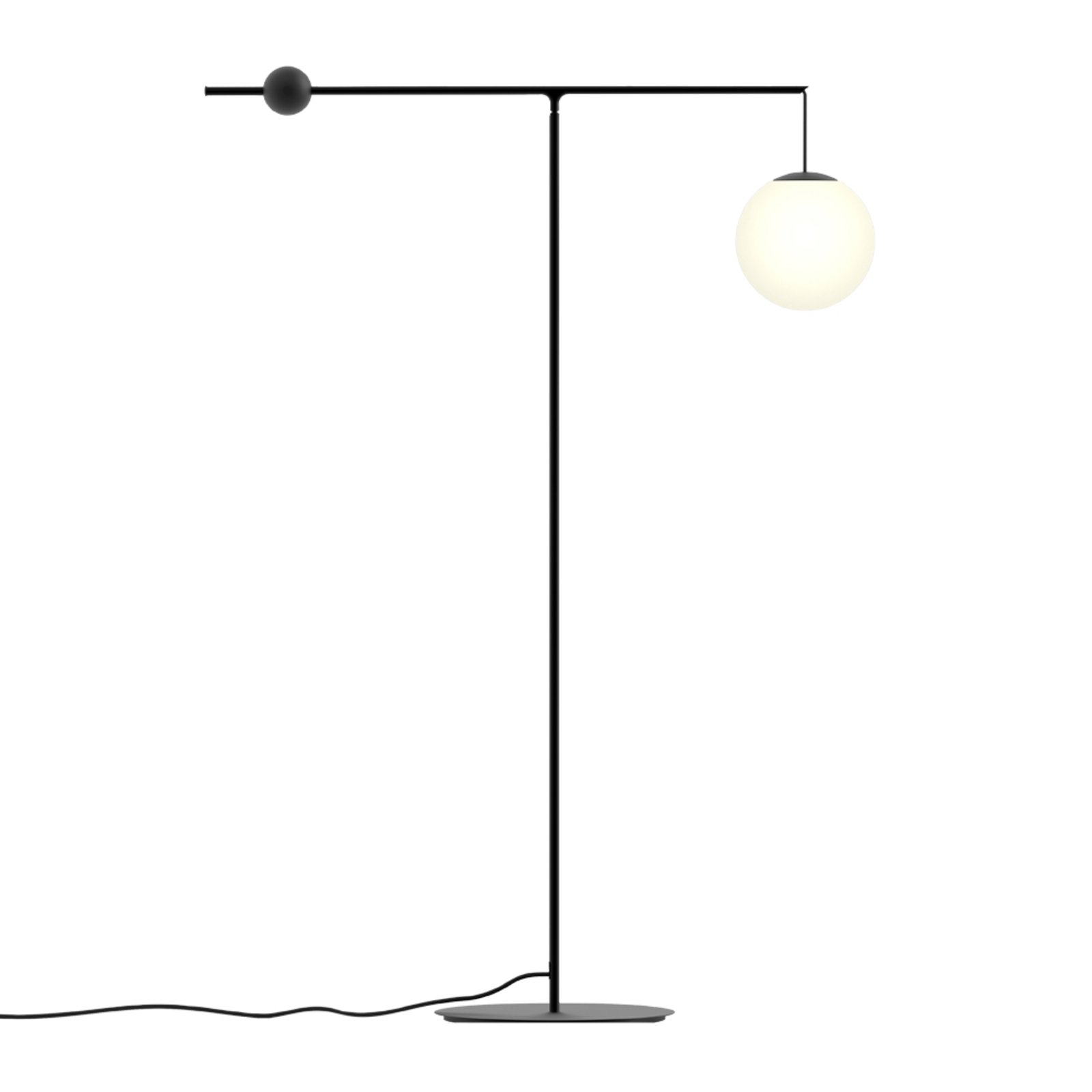 Malamata Lampadar Matt Black - Luceplan