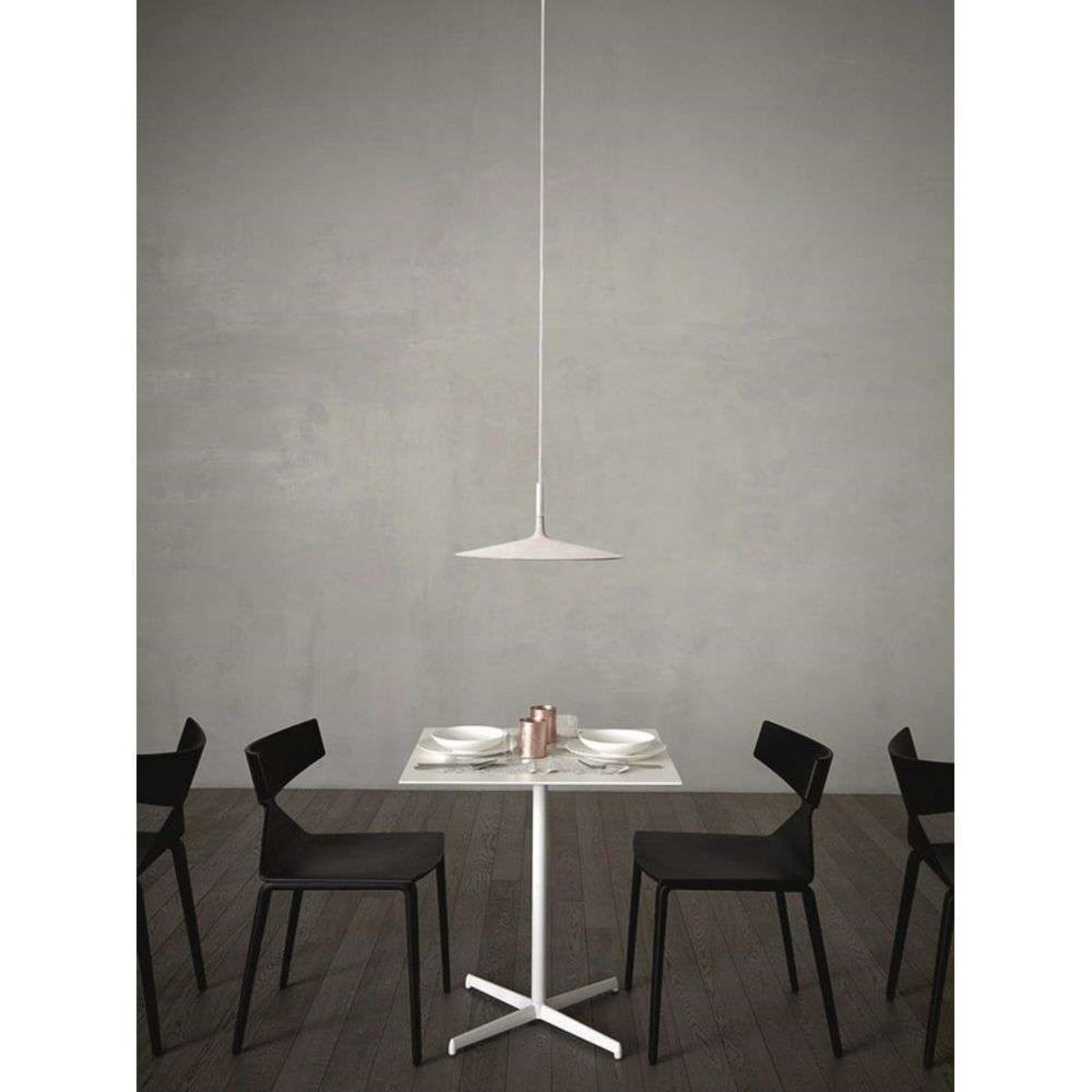 Aplomb LED Pendel Dim. Large White Foscarini - Beton