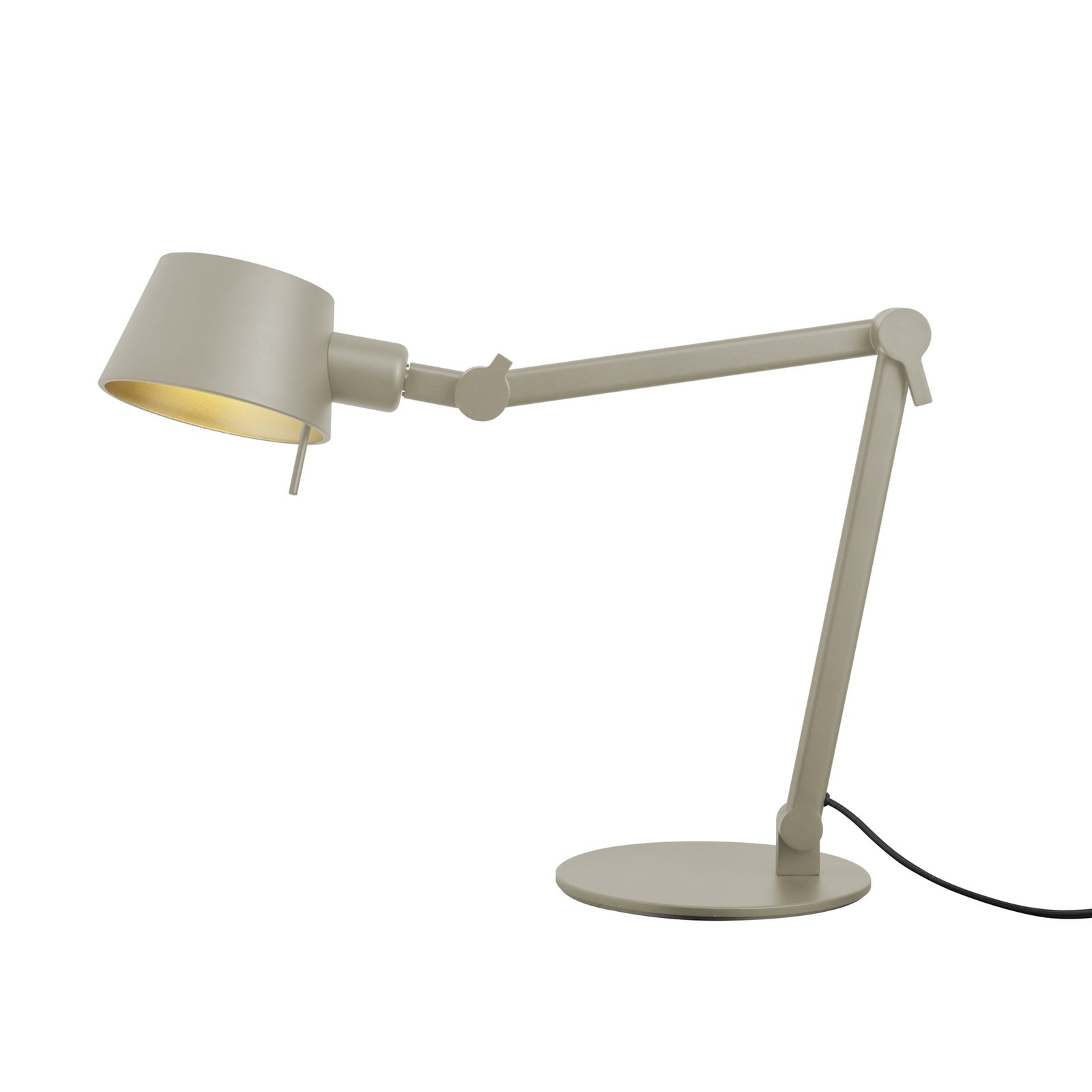 Medo bureaulamp, zandkleurig, hoogte 93 cm, E27