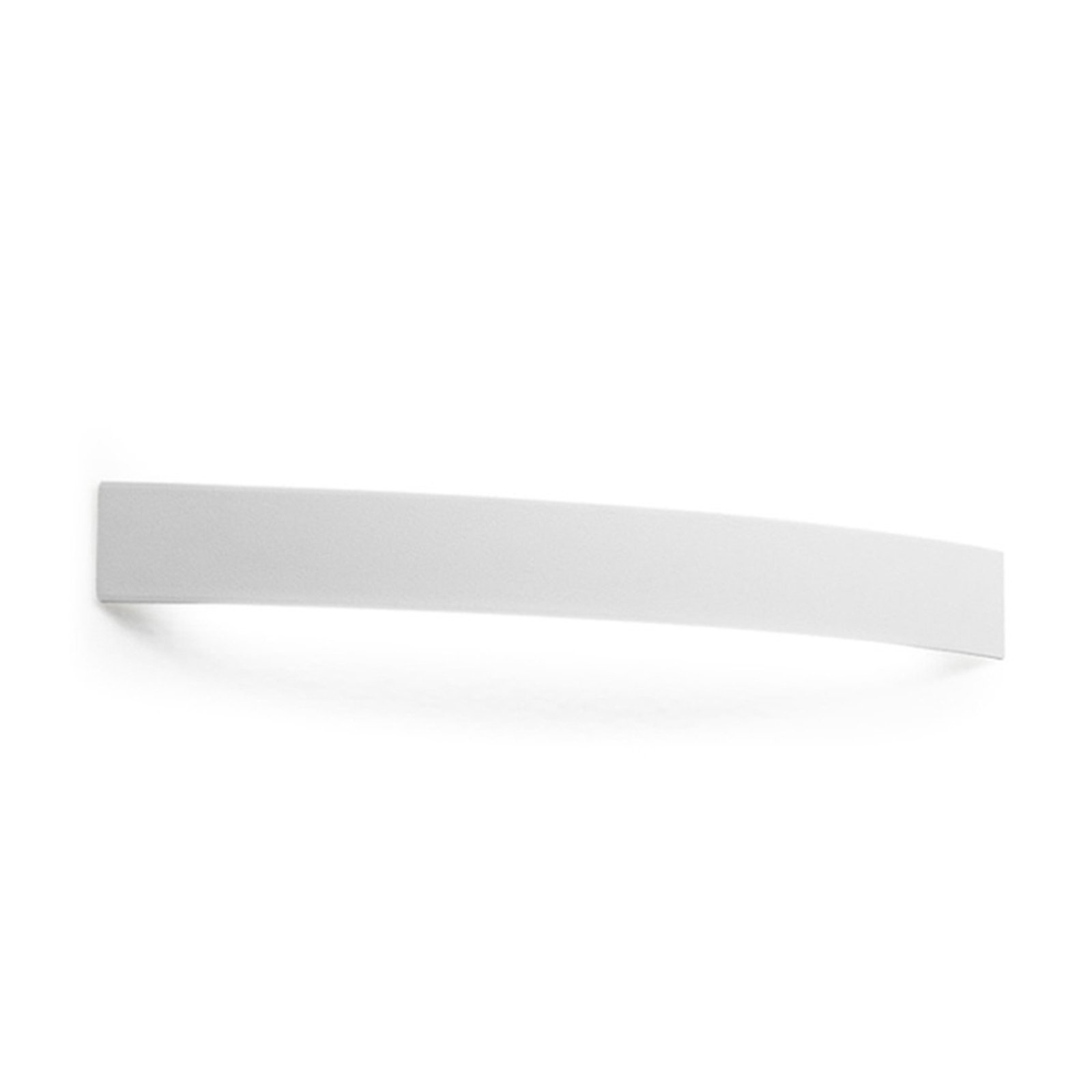 Zakrivljena LED zidna svjetiljka Curve u bijeloj boji