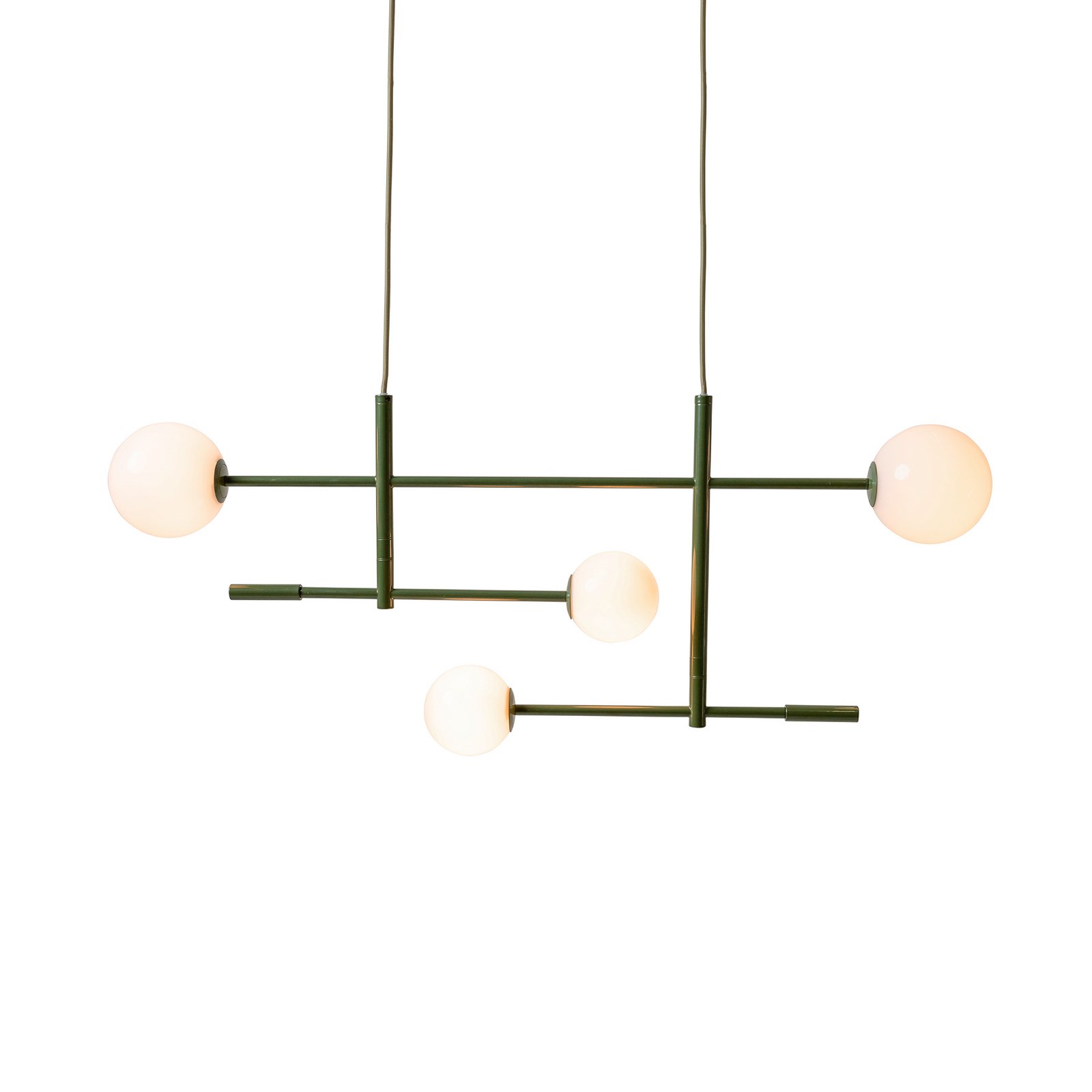 IT'S ABOUT ROMI Copenhagen hanging light, green, glass, rotatable