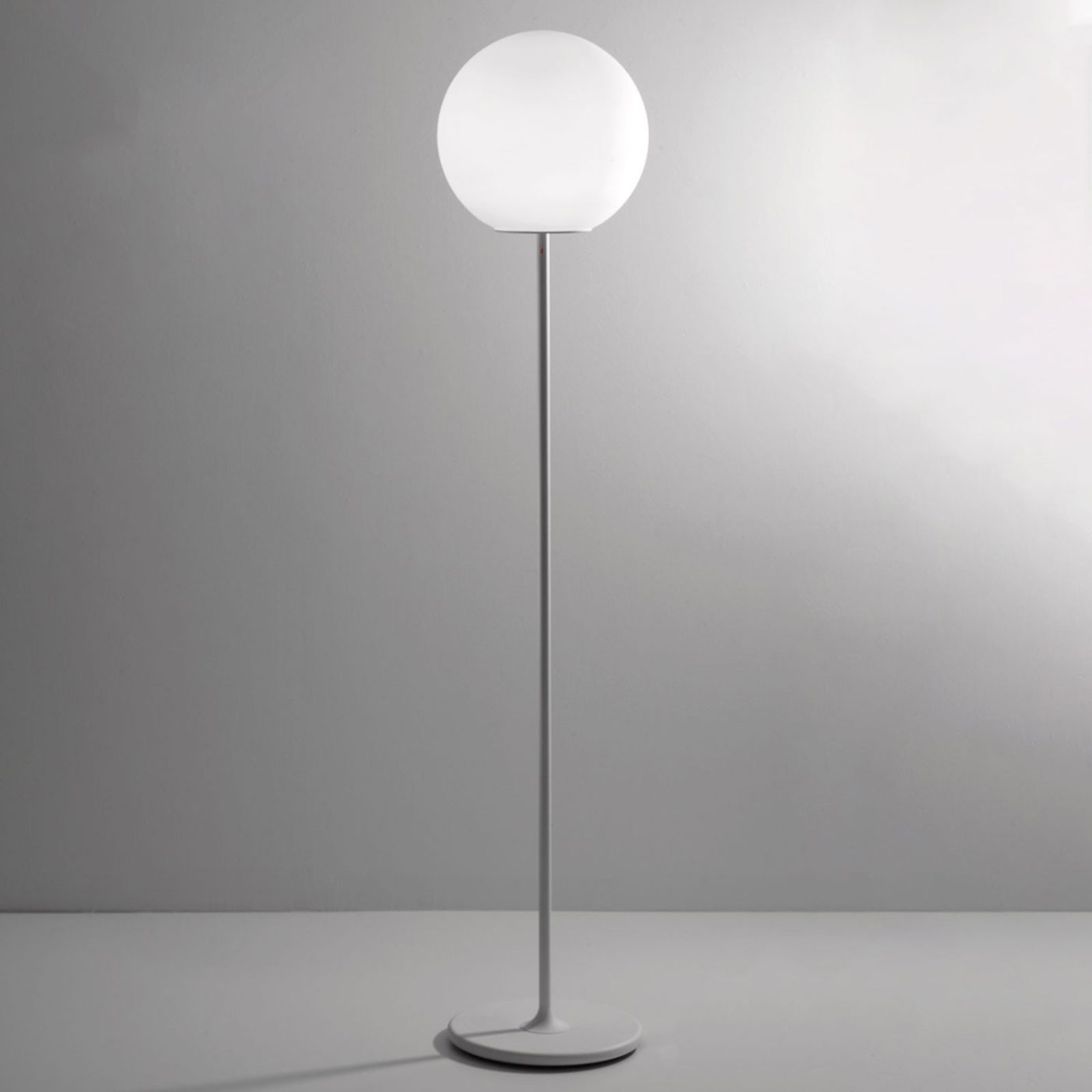 Fabbian Lumi Sfera Glas-Stehleuchte, Ø 40 cm