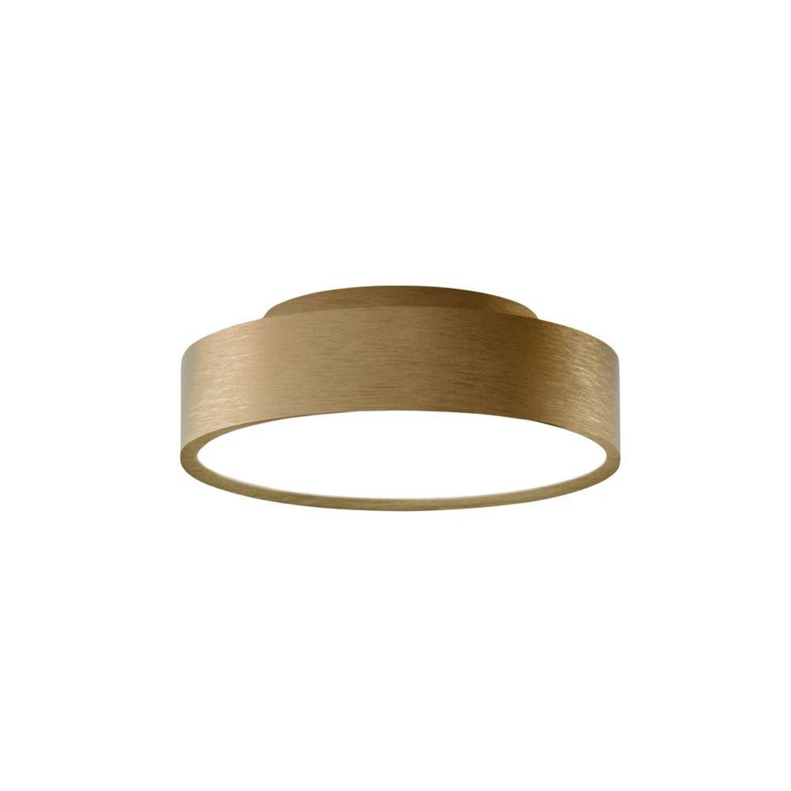 Shadow 1 Ceiling Lamp IP54 2700/3000K Brass - LIGHT-POINT