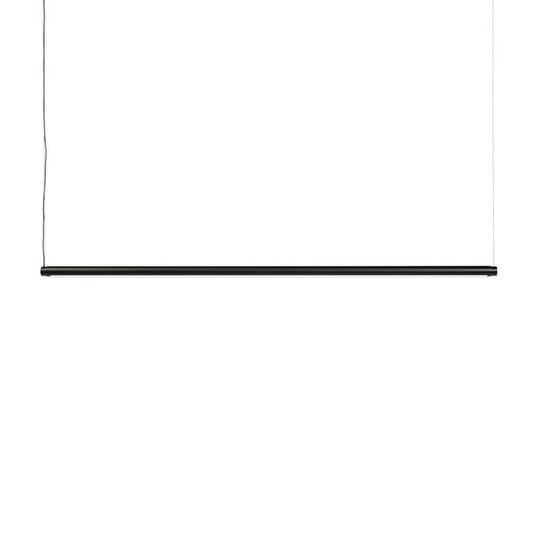 Factor Linear 1500 Pendant Diffused Soft Black - HAY
