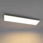 Lindby LED-Panel Luay, 120 x 30 cm, CCT, Remote, dimmbar