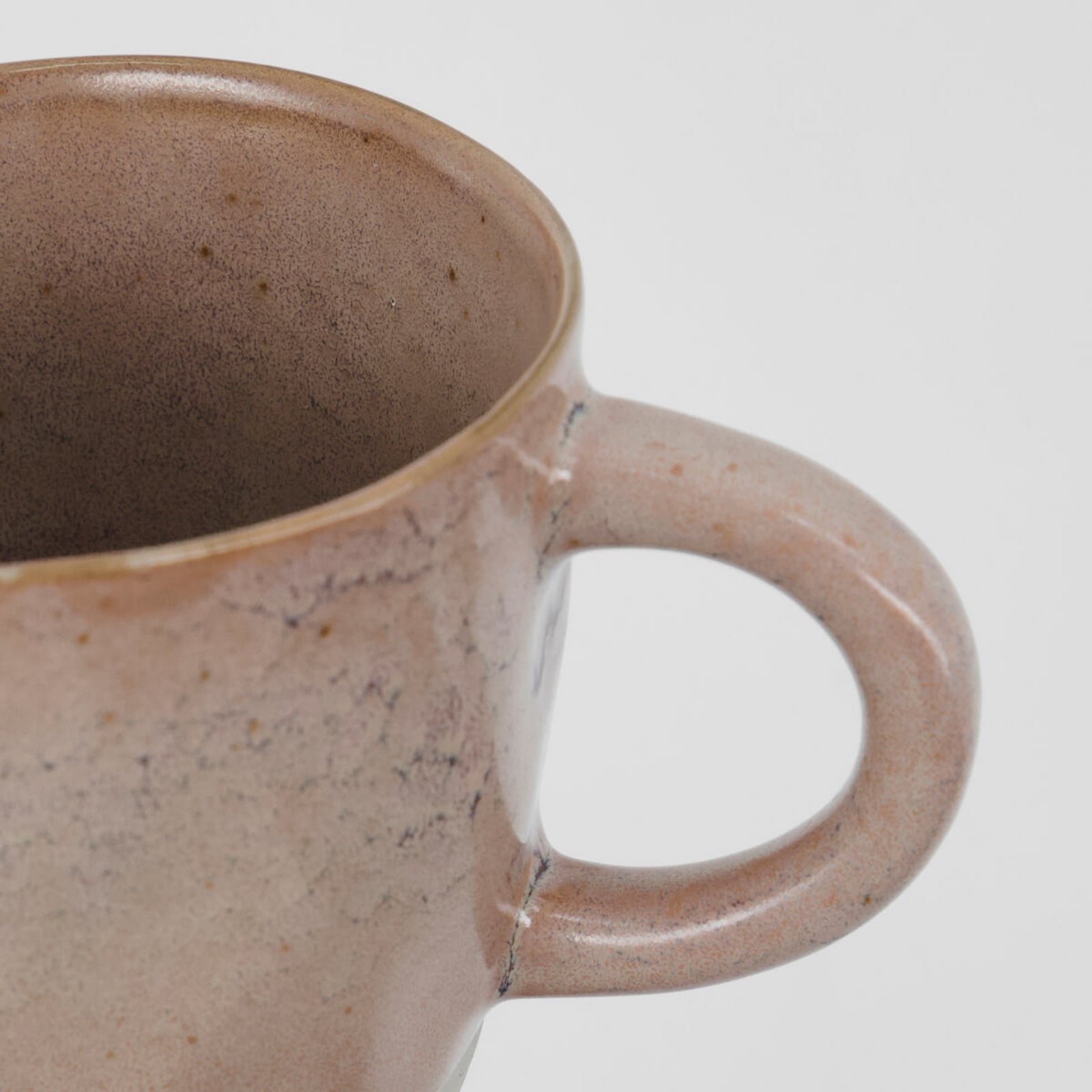 Tazza HDVida, rosa, ceramica, Ø 9 cm, set da 4 - House Doctor