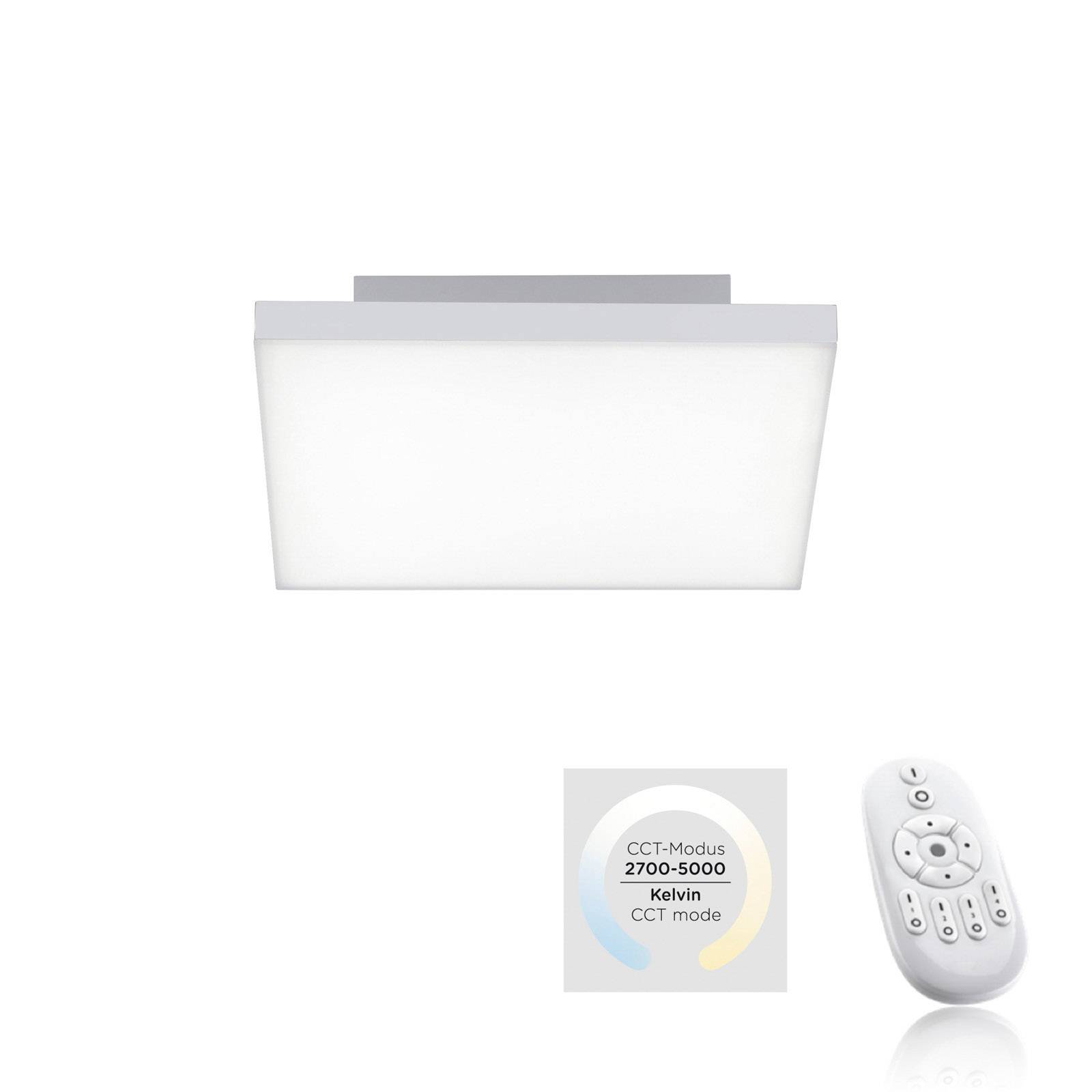 Lampa sufitowa LED Canvas tunable white, Ø 30 cm