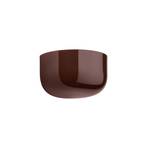 FLOS Bellhop Wall Up LED outdoor wall light, brown