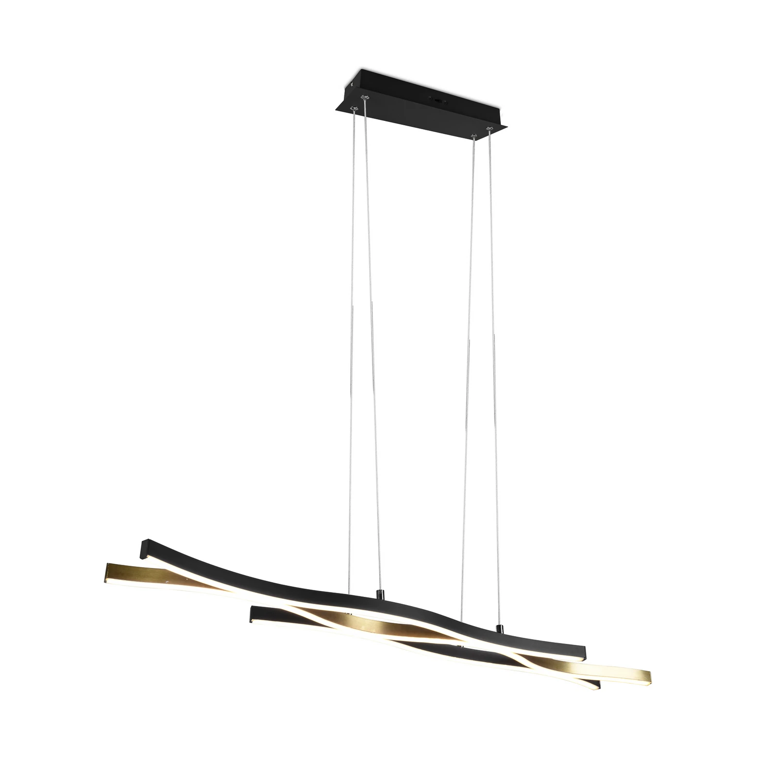 Blaze LED κρεμαστό φωτιστικό, CCT, dimmable, ορειχάλκινο