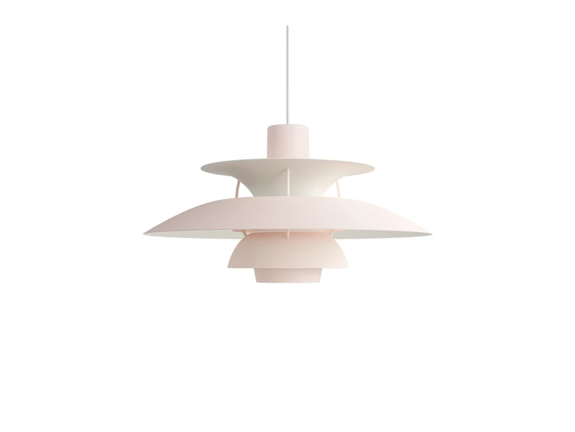 Louis Poulsen – PH 5 Pendelleuchte Monochrome Pale Blush