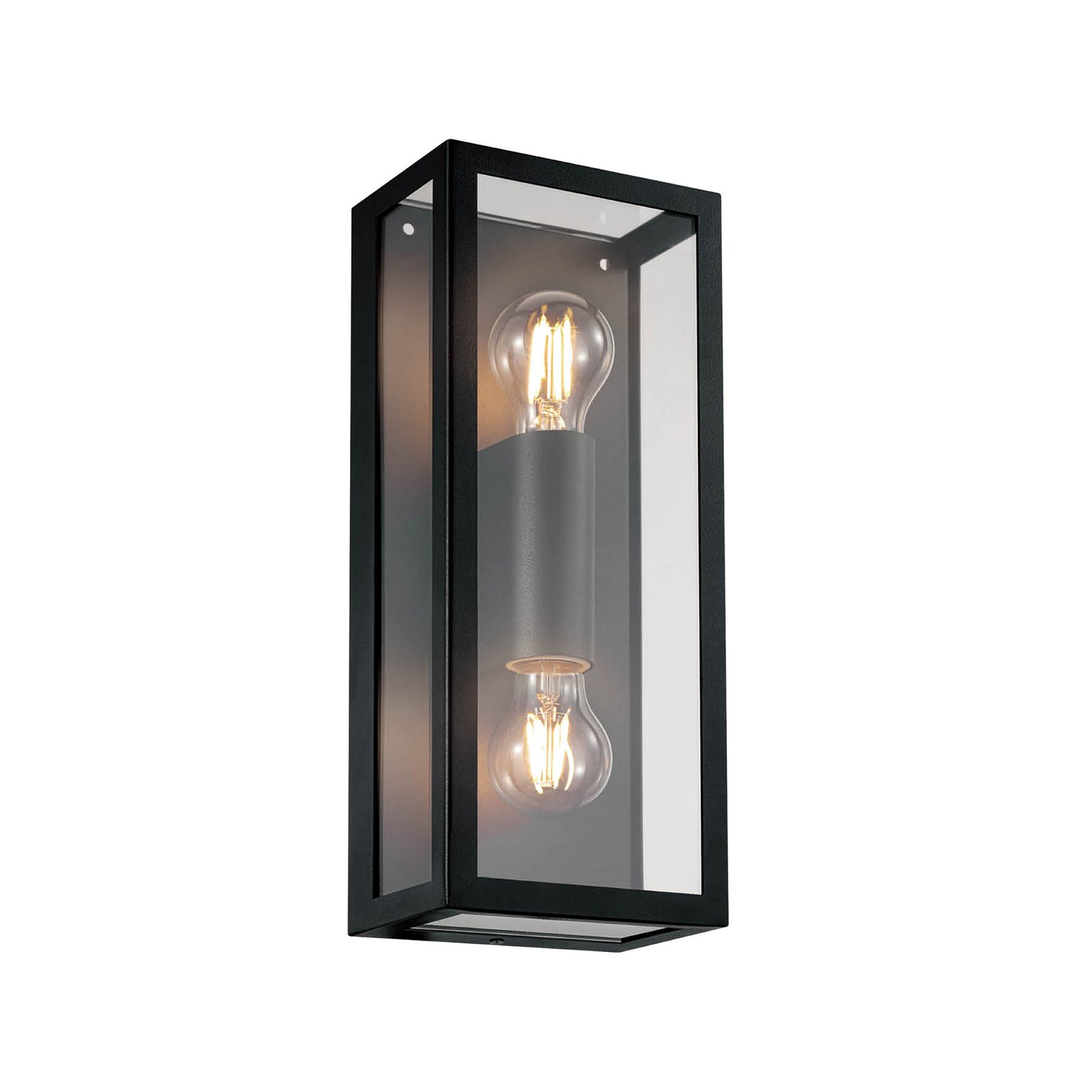 Zunanja stenska svetilka Alamonte 1, 2-svetlobni pravokotnik
