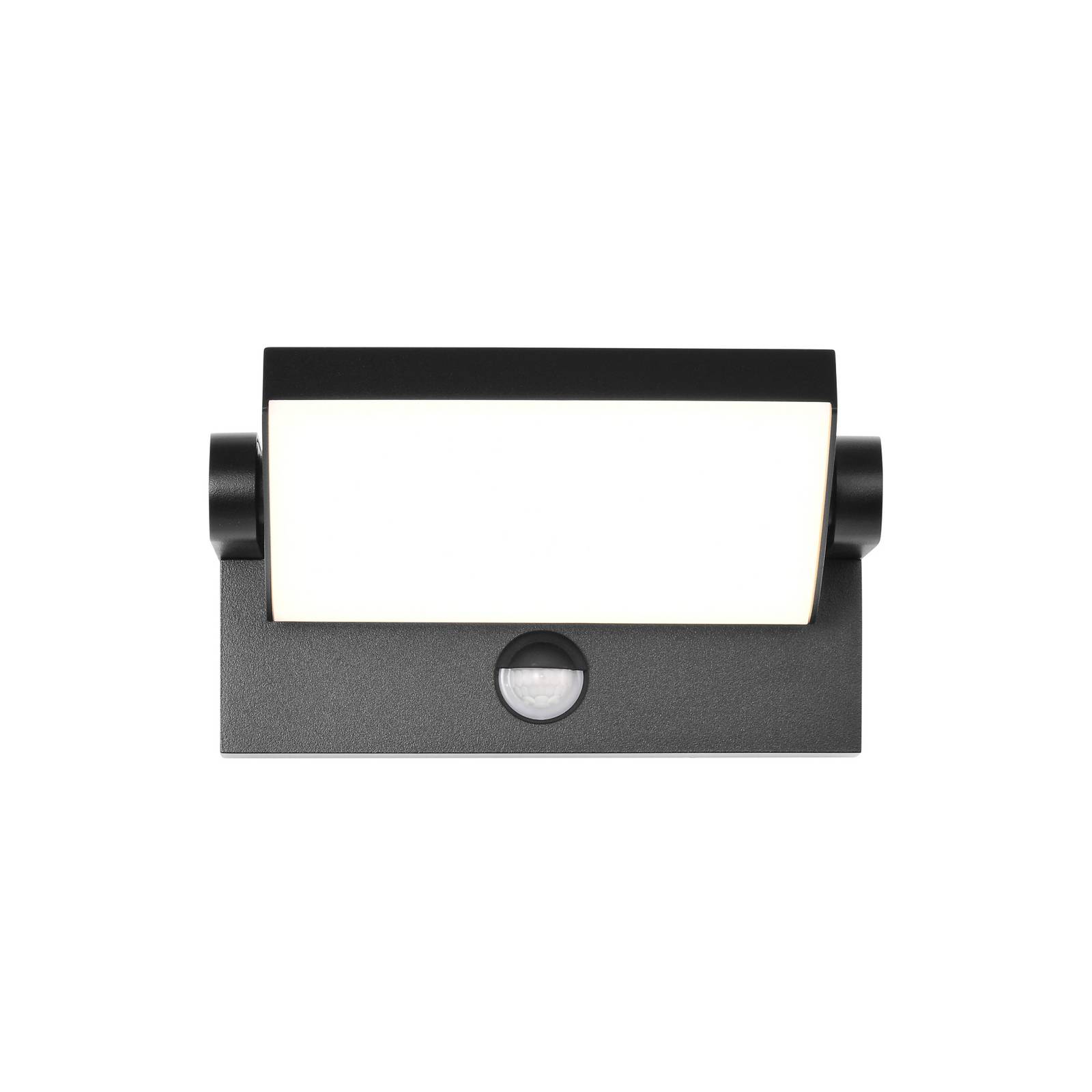 Kinkiet LED CMD 9081, czujnik, antracyt, 21 cm, CCT, IP54