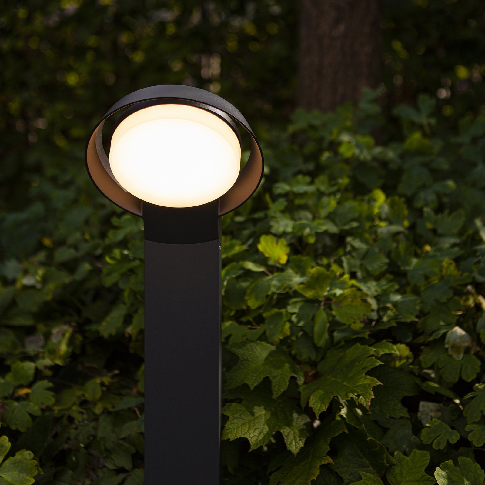 Polo LED-gadelampe af trykstøbt aluminium