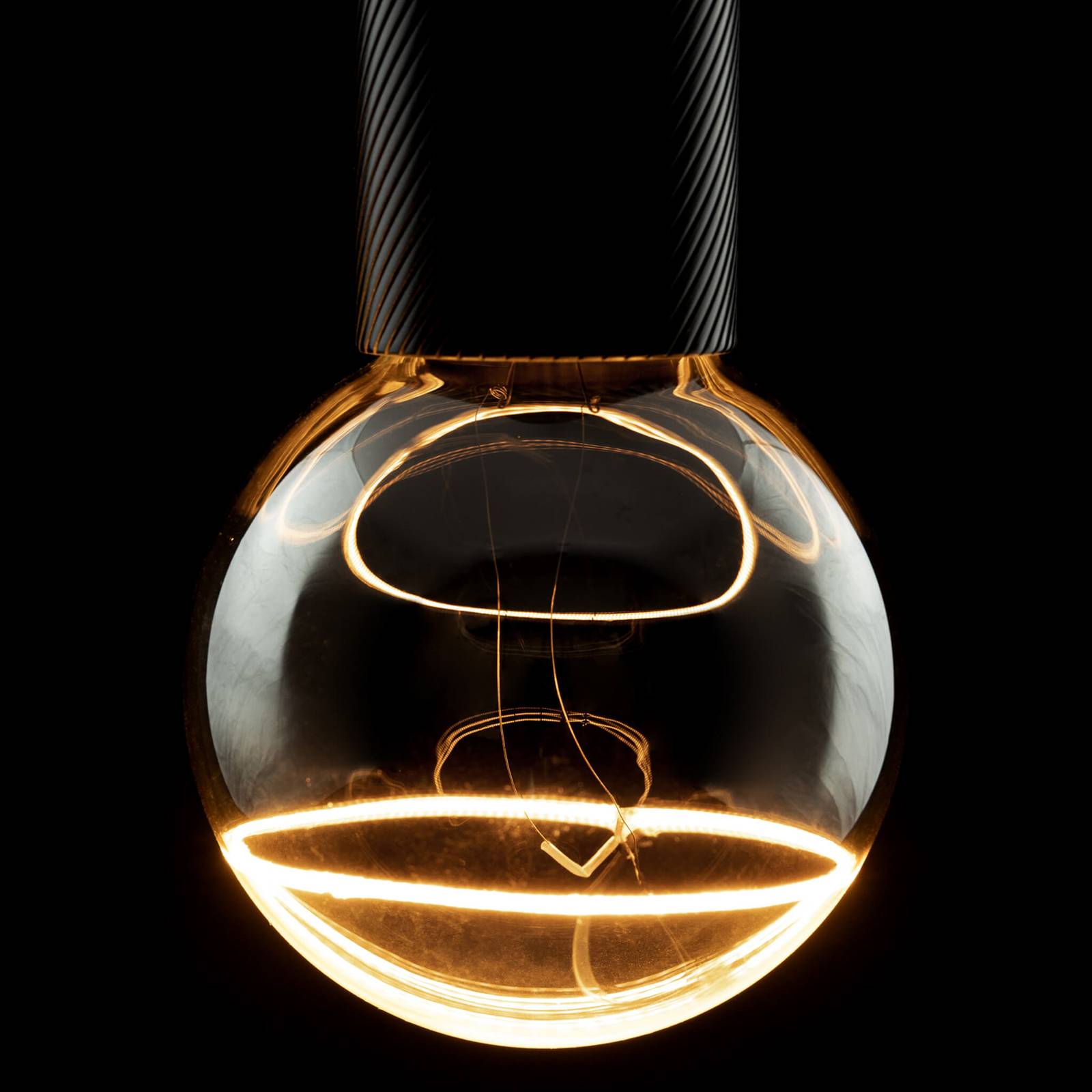 Segula SEGULA LED Illusion globe 95 E27 5W dim šedá/čirá