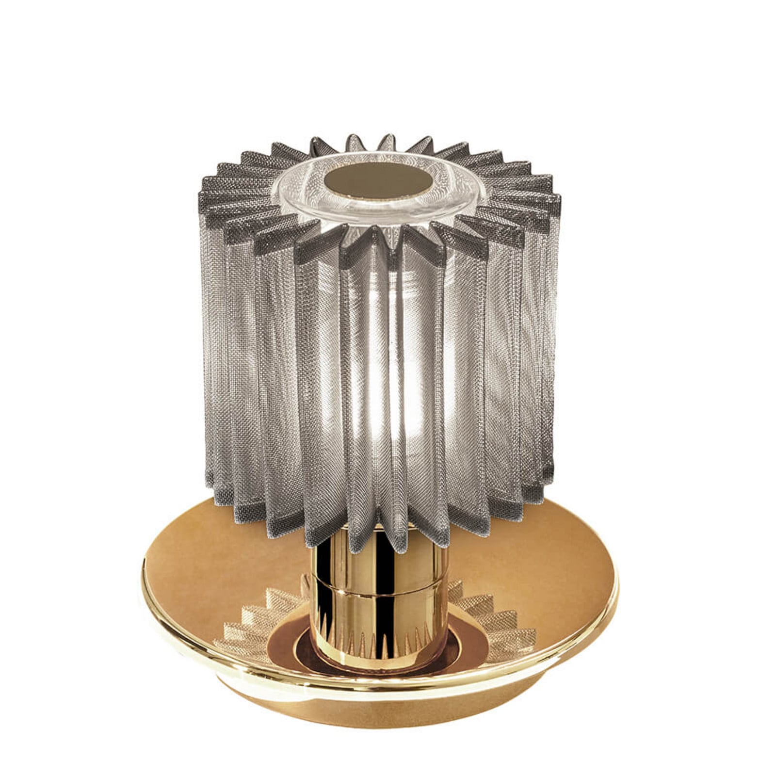 In The Sun 130 Portable Bordlampe Guld/Sølv DCW - Stue - Metal