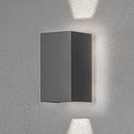 Cremona LED outdoor wall light with backlight