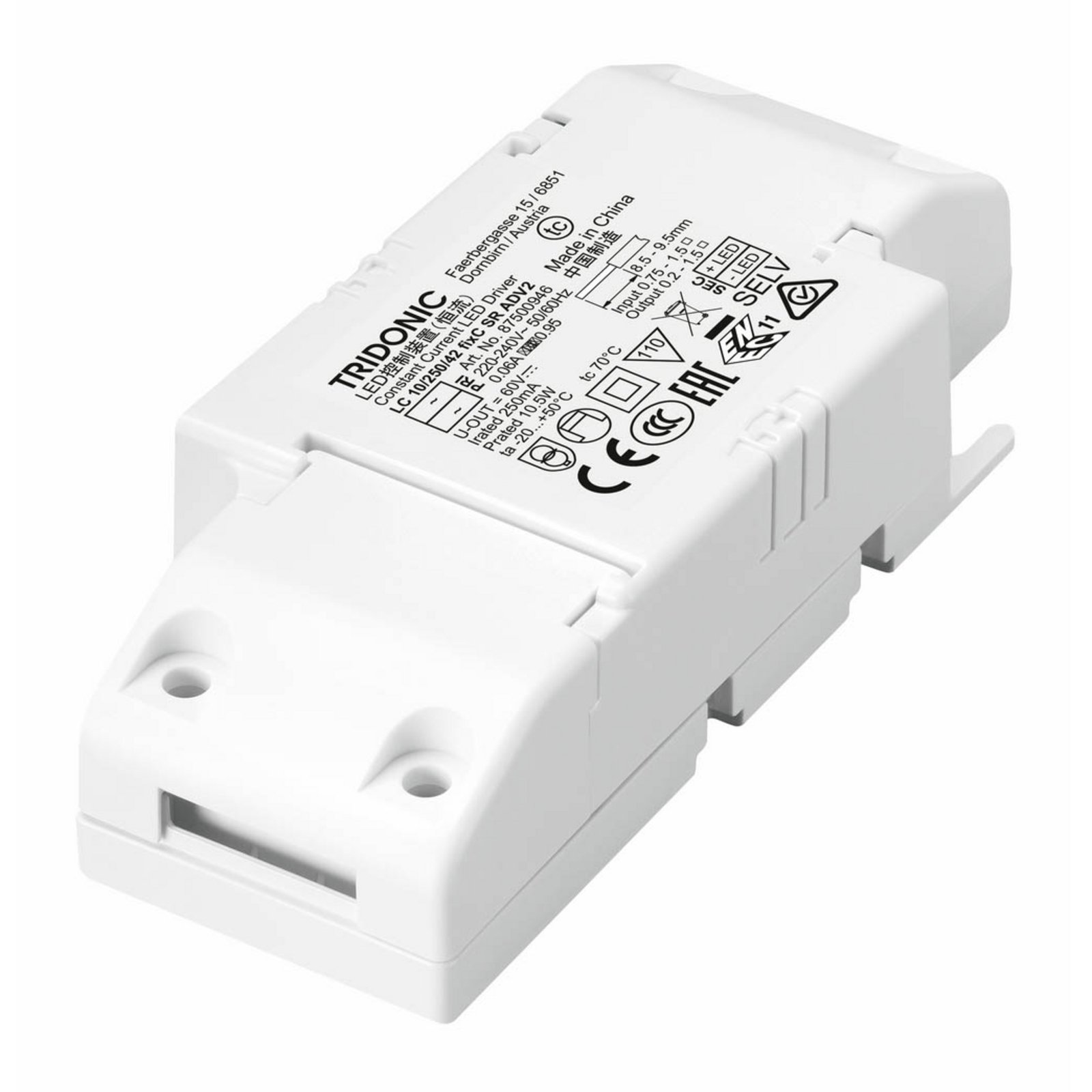 TRIDONIC LED driver LC fixC SR ADV2