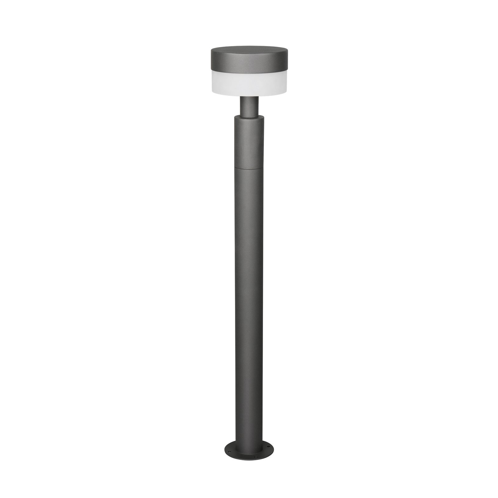 Mackenzie LED path light, height 95 cm, anthracite, cast aluminium