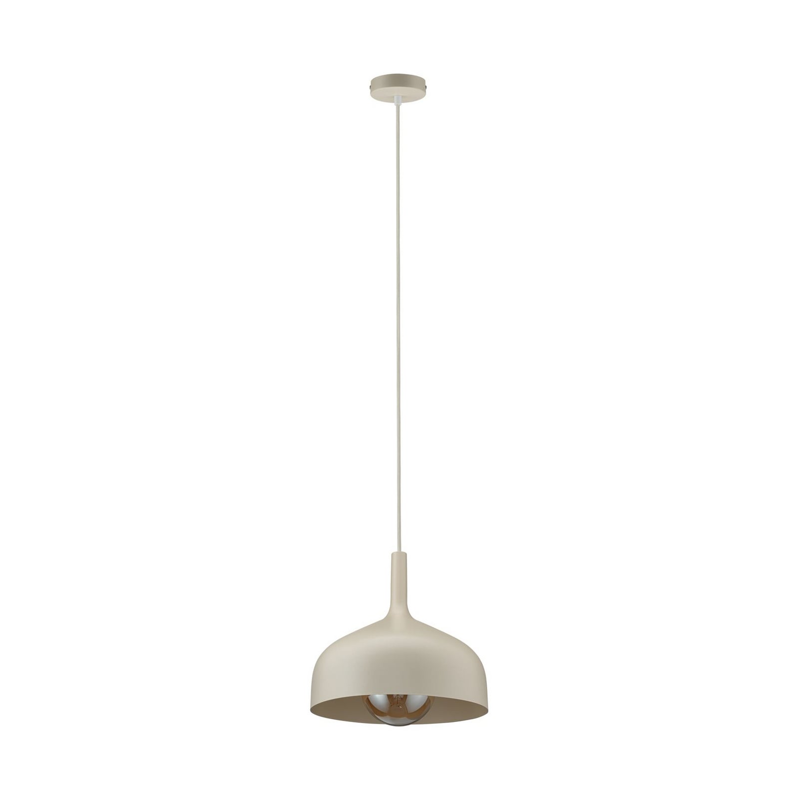 Paulmann piekaramā lampa „Embla II“, krēmkrāsā, Ø 30 cm, metāls Paulmann piekaramā lampa „Embla II“, krēmkrāsā, Ø 30 cm, metāls