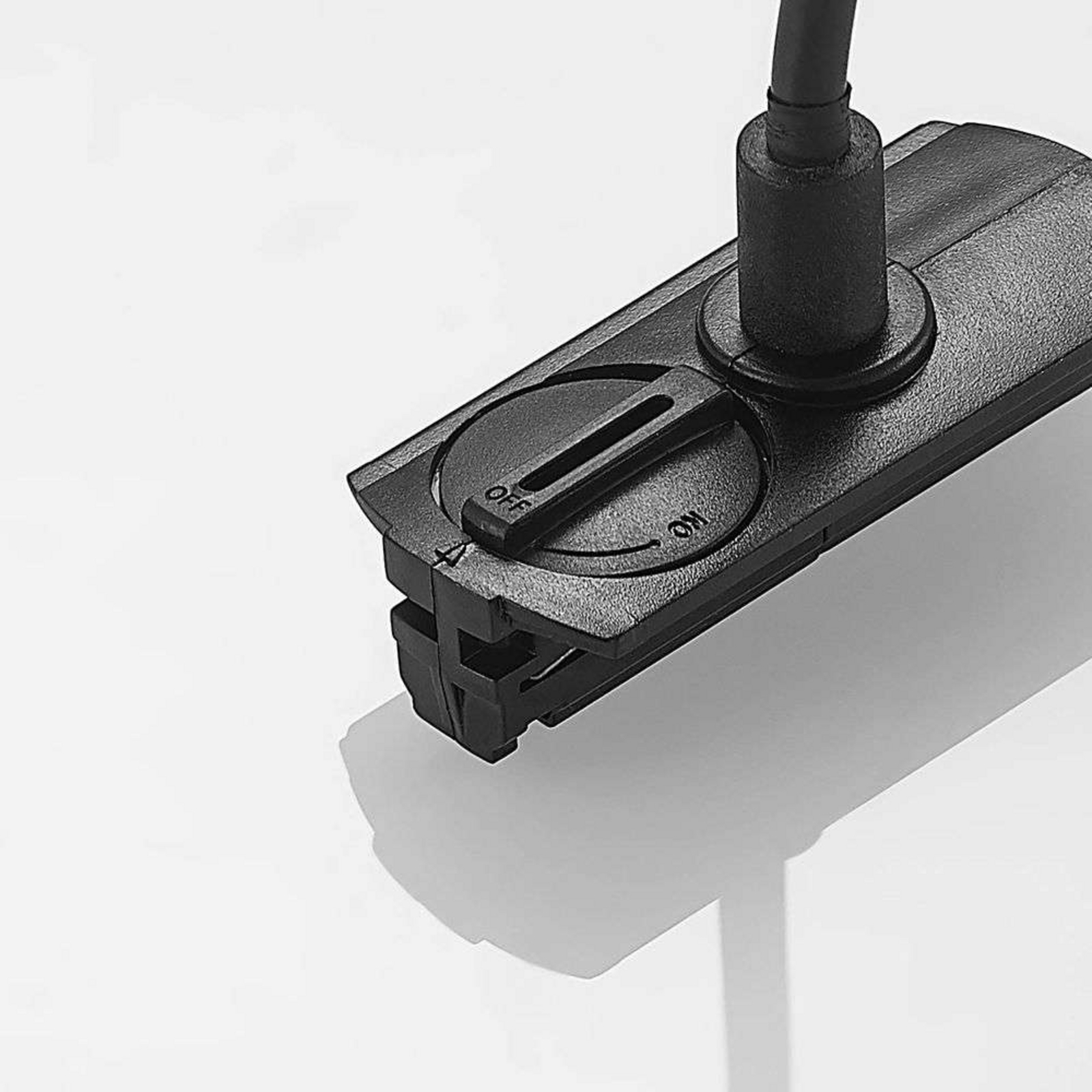 Linaro Track Conector de alimentare Negru - Lindby