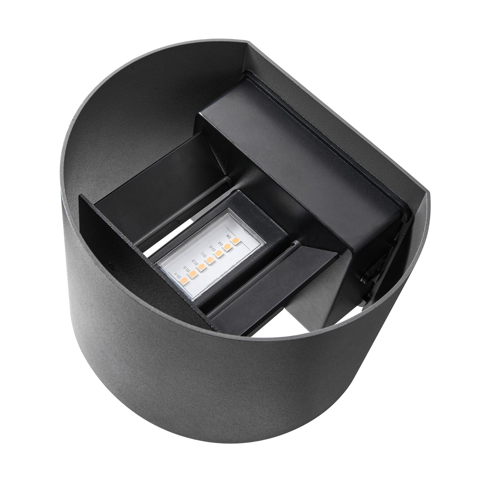Milda Candeeiro de Parede Exterior Anthracite - Nordlux