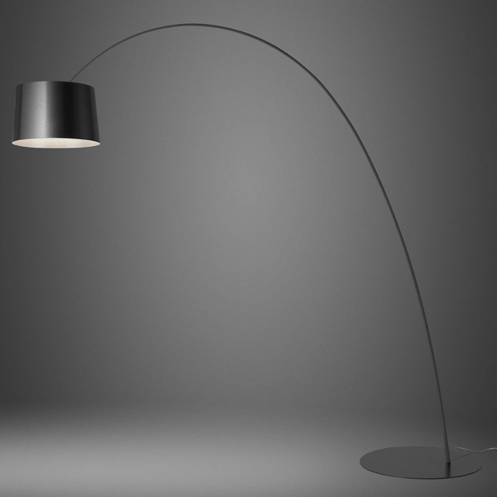 Twiggy MyLight LED podna lampa, grafit, CCT - Foscarini