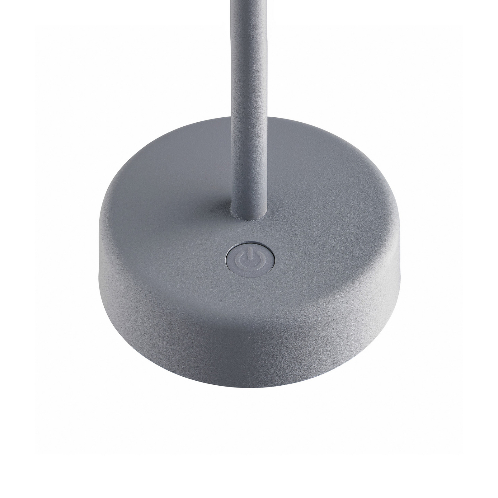 LED stolní lampa na baterie Ellen To-Go, šedá, hliník LED stolní lampa na baterie Ellen To-Go, šedá, hliník