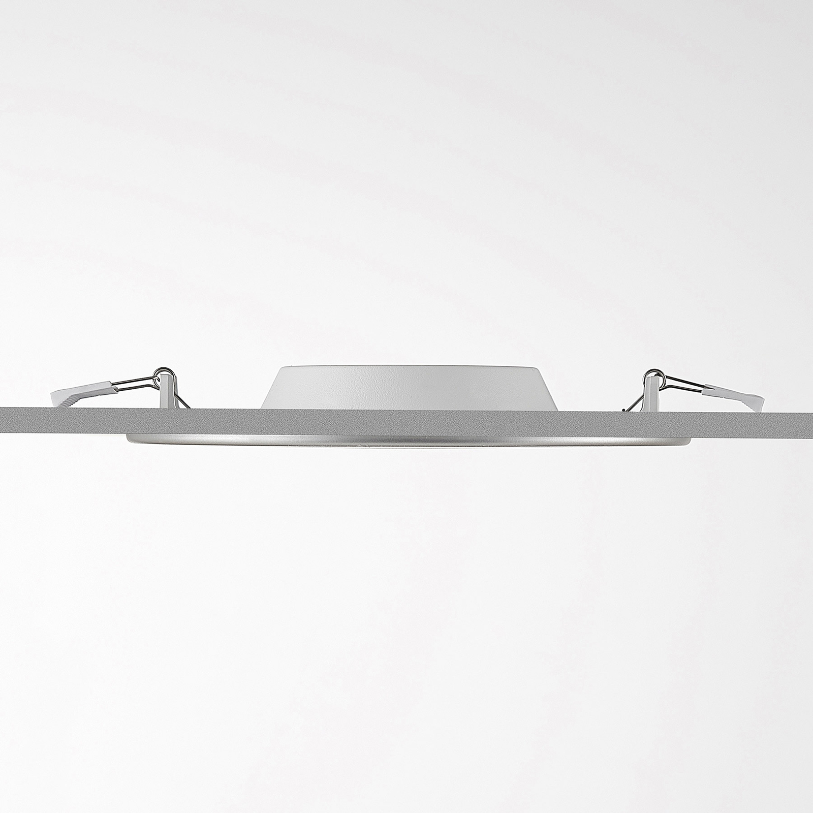 Prios Cadance-LED-uppovalaisin hopea 22cm 10 kpl