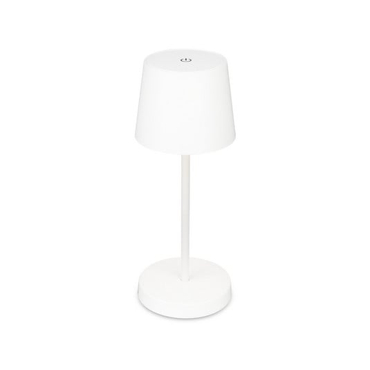 LED-Tischleuchte Piha mit Akku, weiß