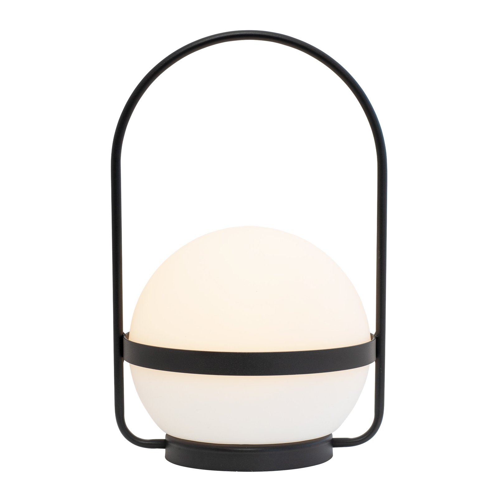 Summer Solar Portable Lampe de Table H36 Dim. Black/White - DybergLarsen