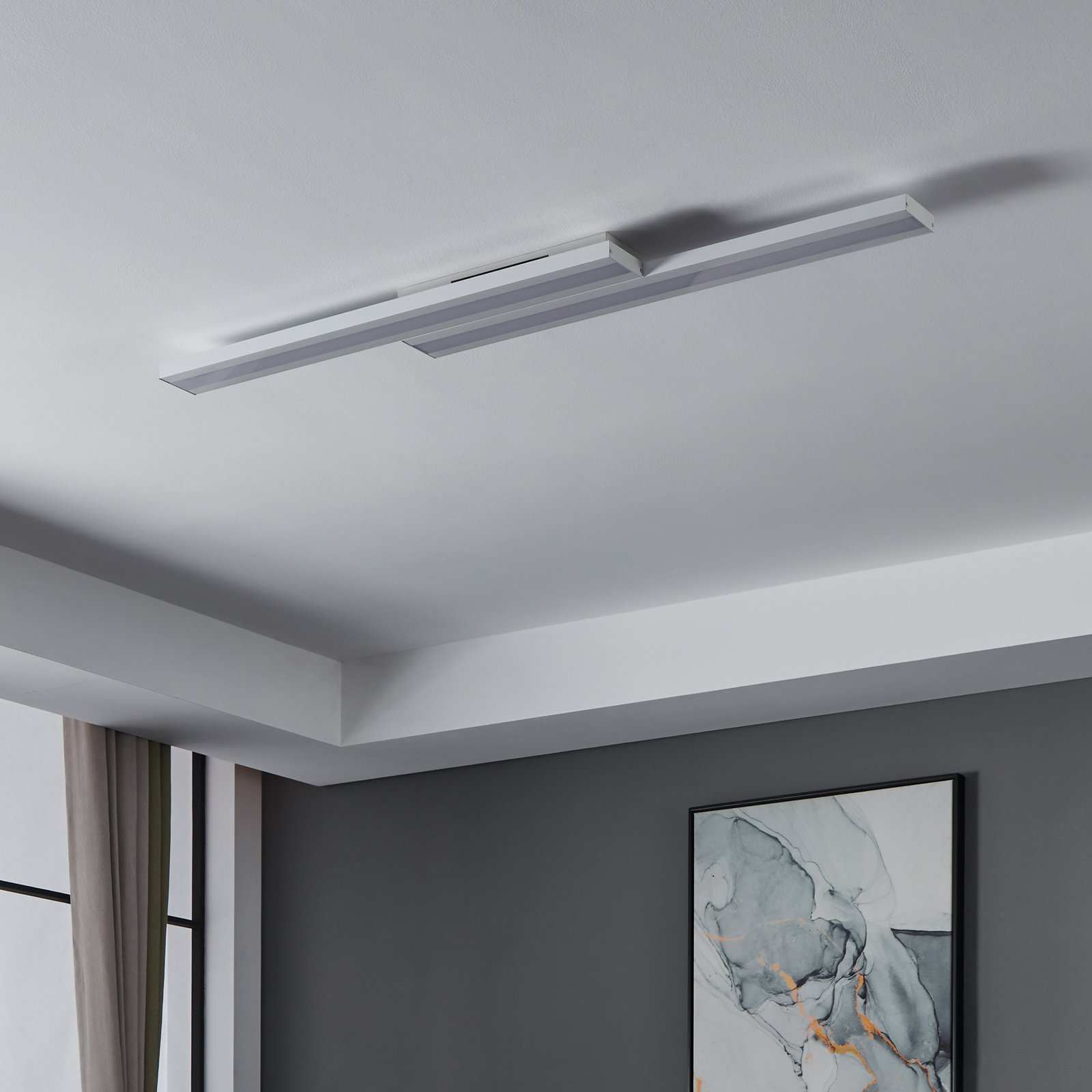 EGLO connect Saliteras-Z LED plafondlamp wit