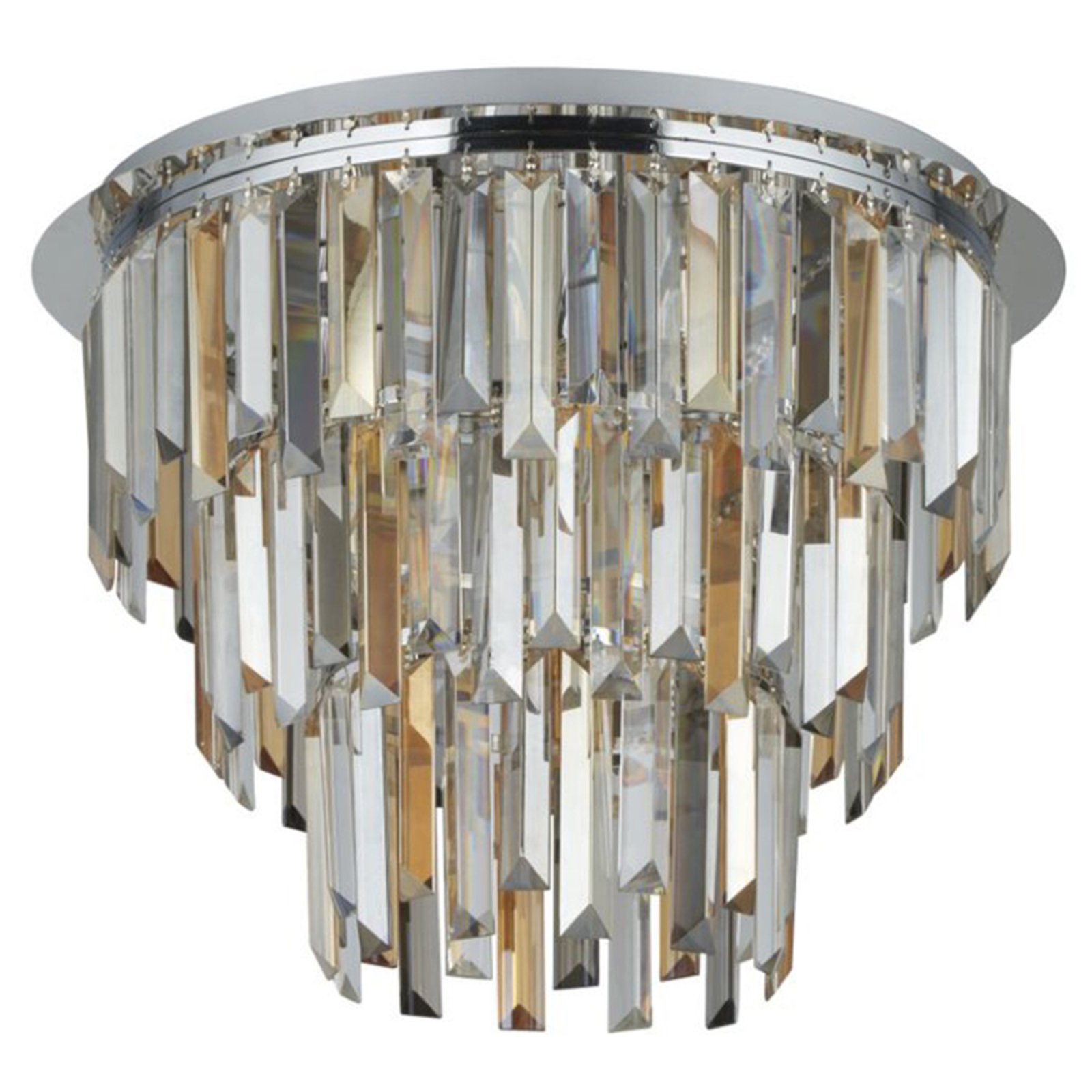 Clarissa ceiling light with crystals