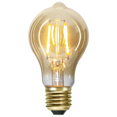 LED-Lampe E27 0,75W Vintage Gold 2.000K amber