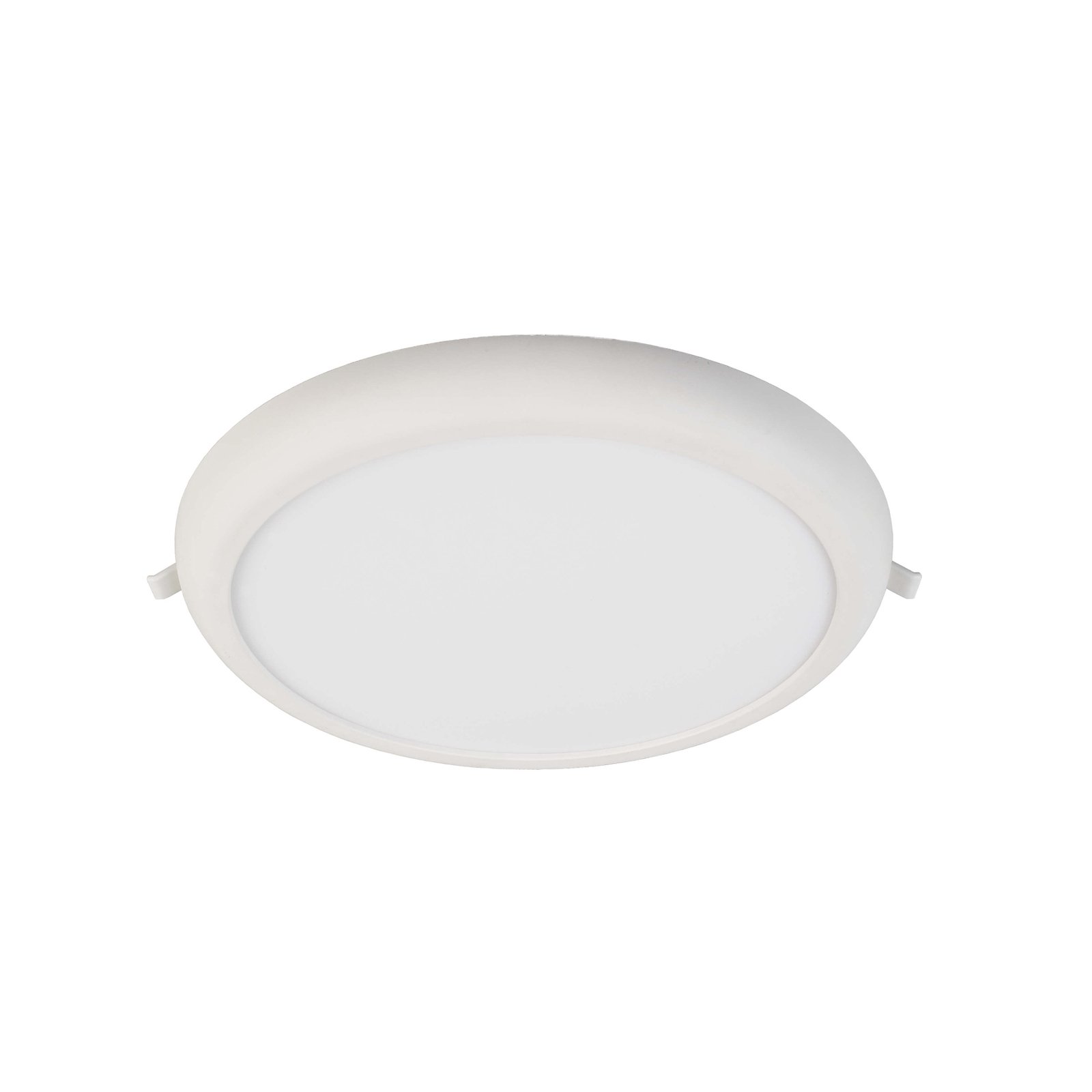LED stropní vestavné světlo Zaurak bílá kulaté Ø30