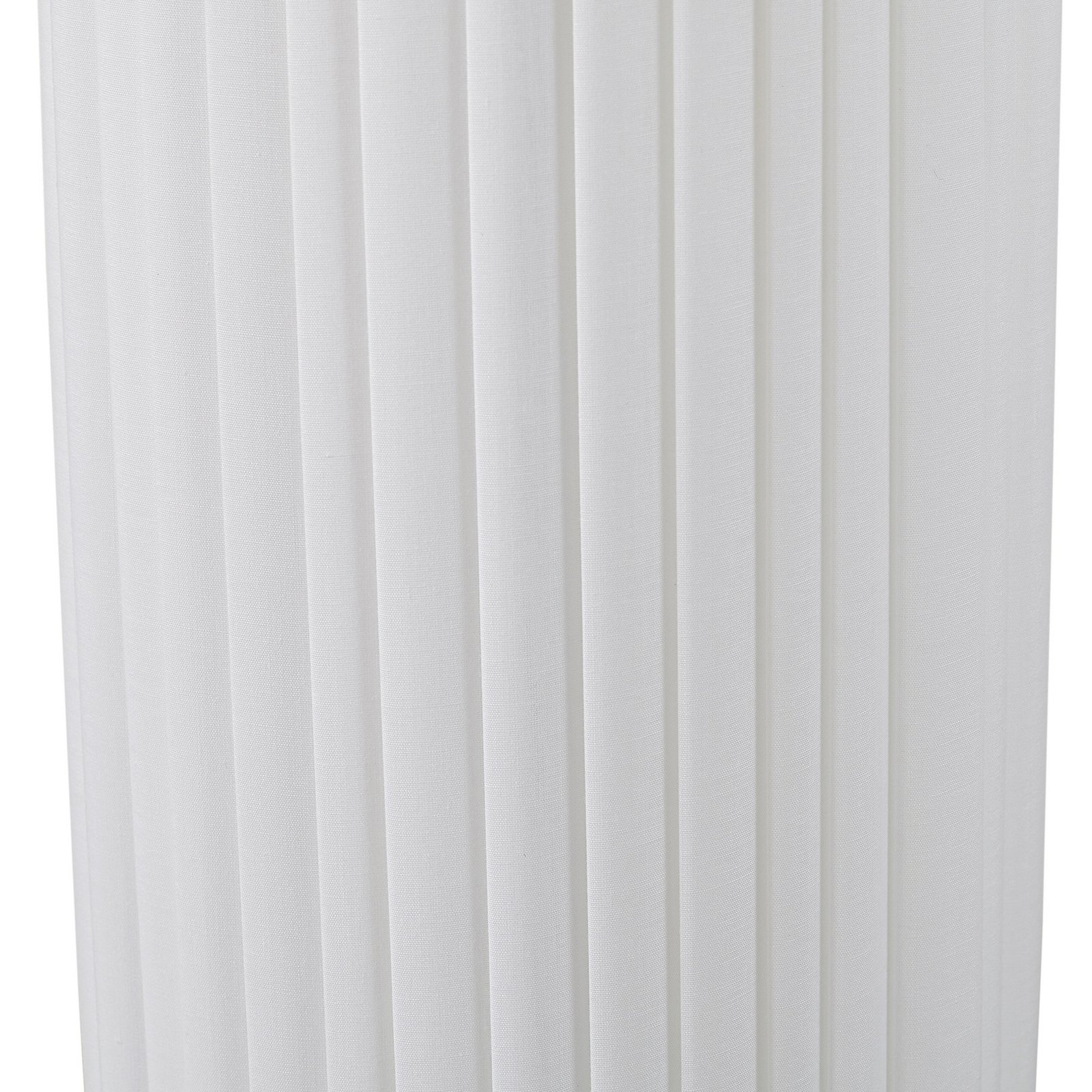 Lindby Stehleuchte Virelle, weiß, Textil, Höhe 117 cm, E27