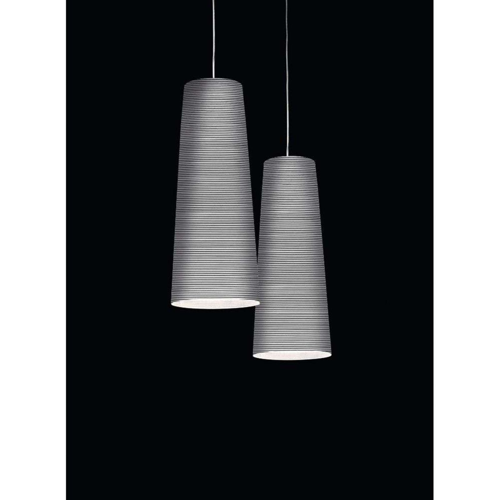 Tite 2 Lustră Pendul Striped 10m - Foscarini