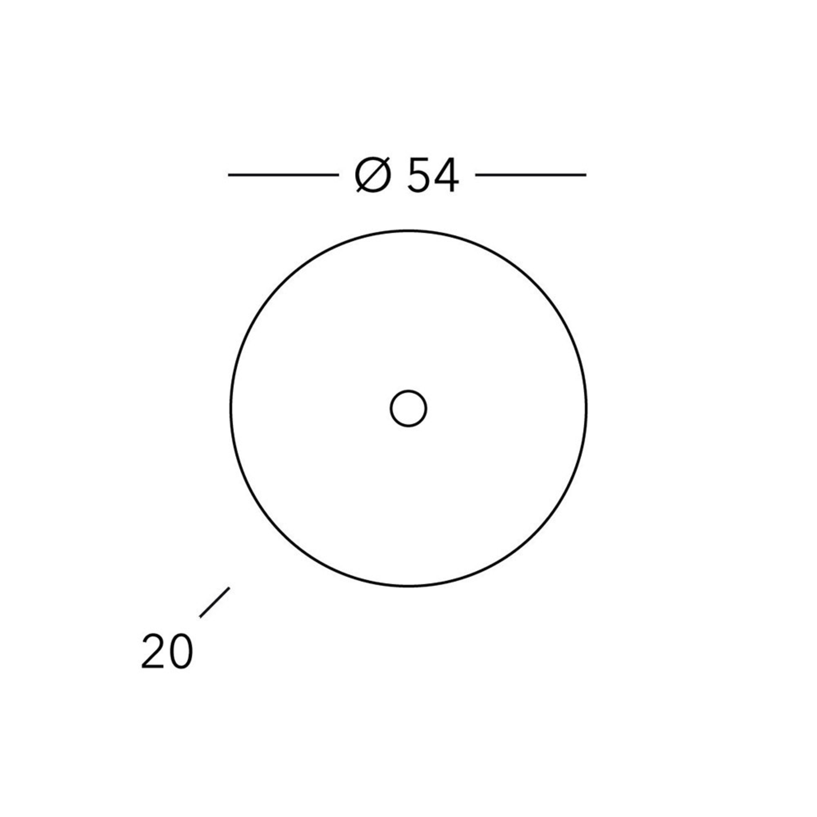 Wandleuchte Moon Sun, Ø 54 cm