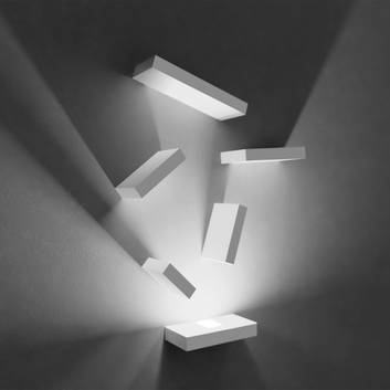 Vibia Set LED-Wandleuchte groß, 6-teilig mink matt