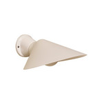 Applique per il bagno Plume, alluminio/plastica bianca, IP44 - DCW