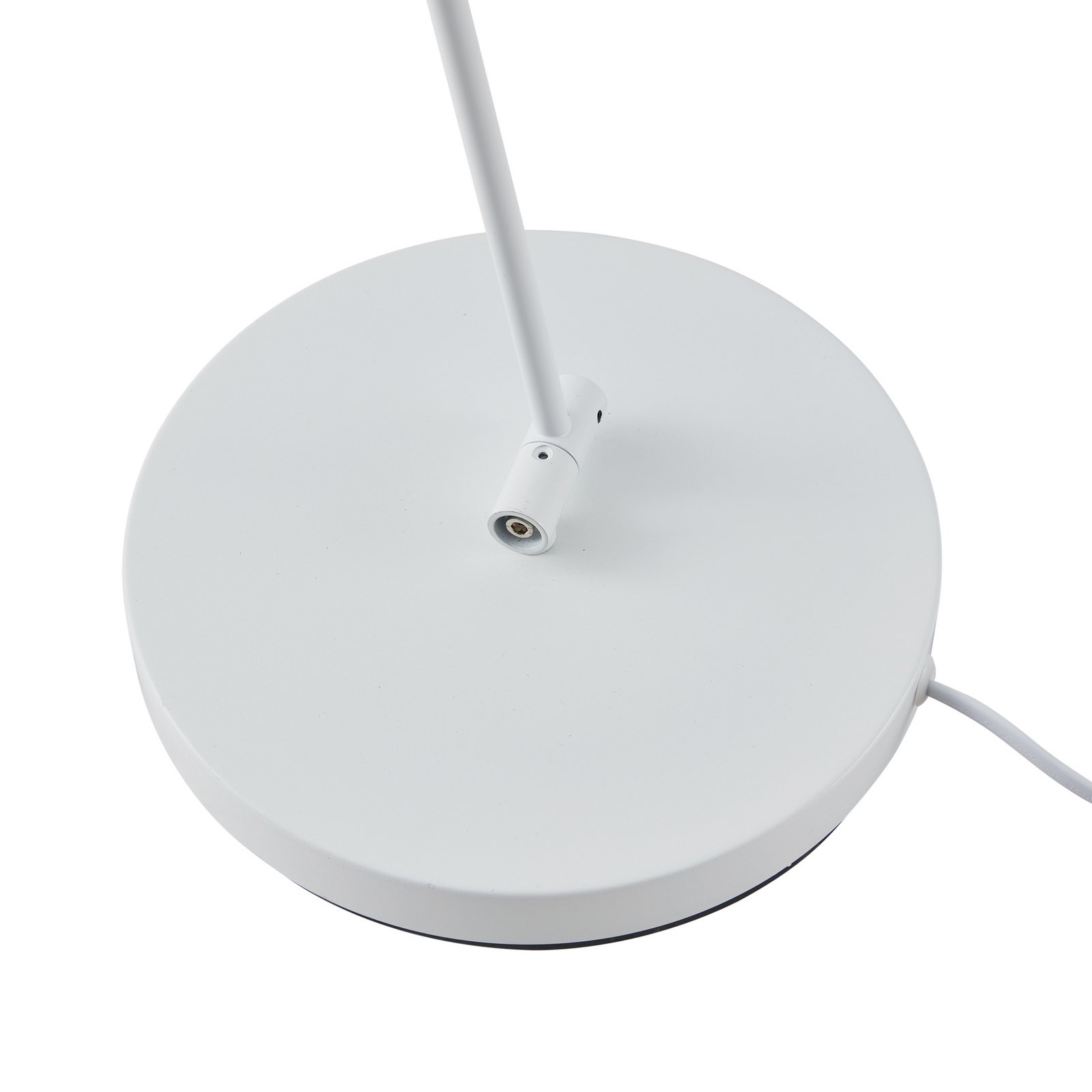 Lindby Jyla podna lampa, 88 cm, mat bijela, GX53, fleksibilna