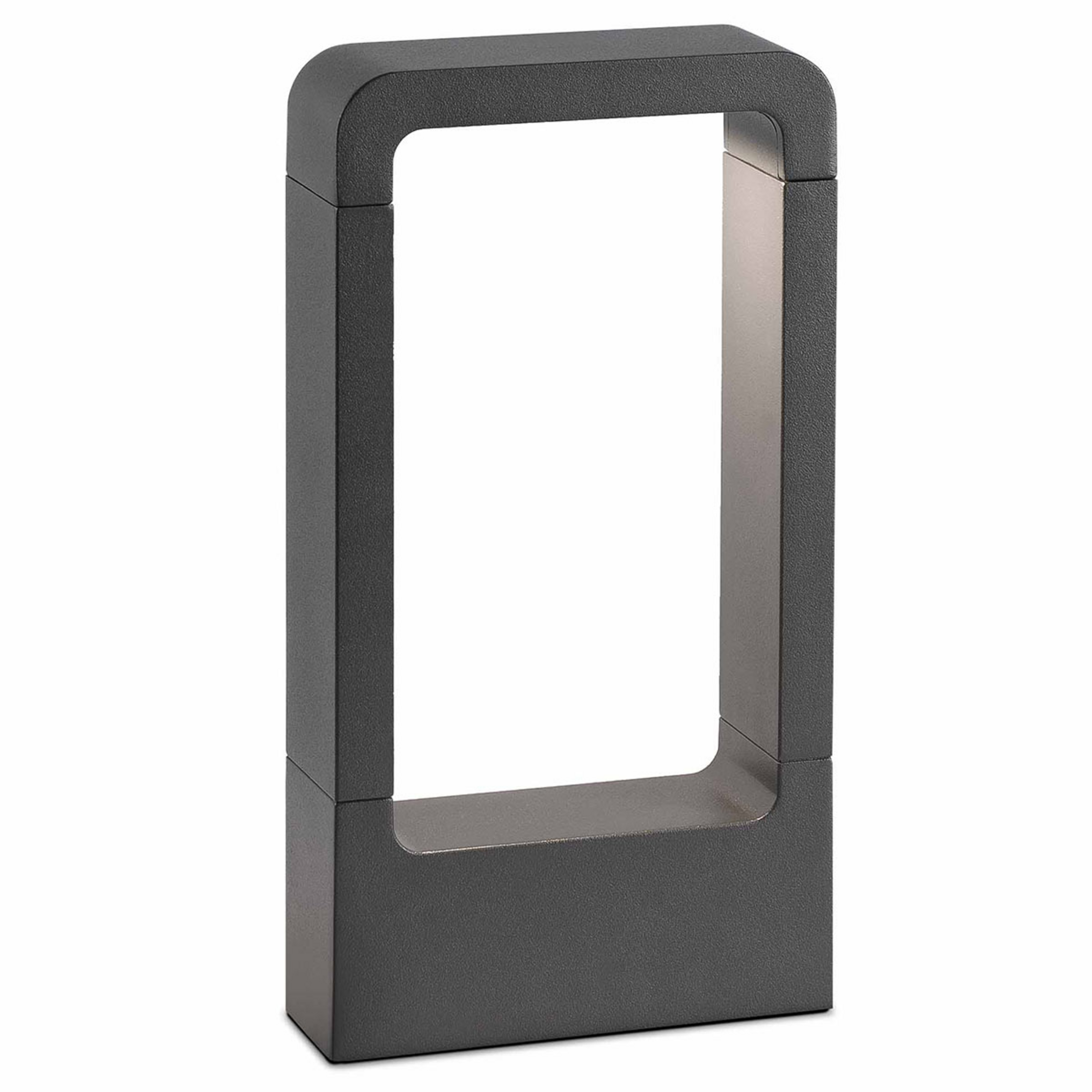 Das - puristisk LED-sokkellampe af aluminium