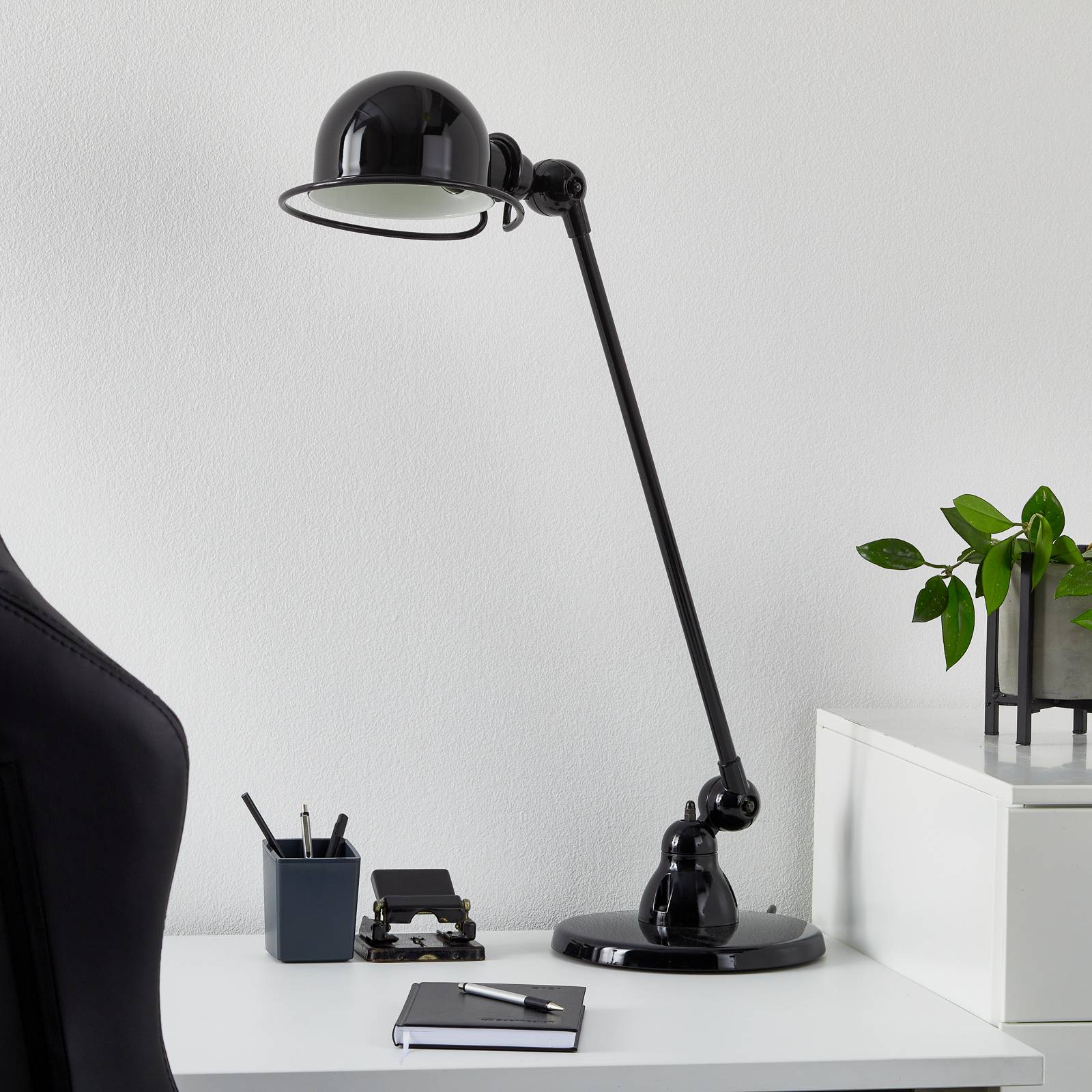 E-shop Jieldé Loft D6000 stolná lampa, čierna