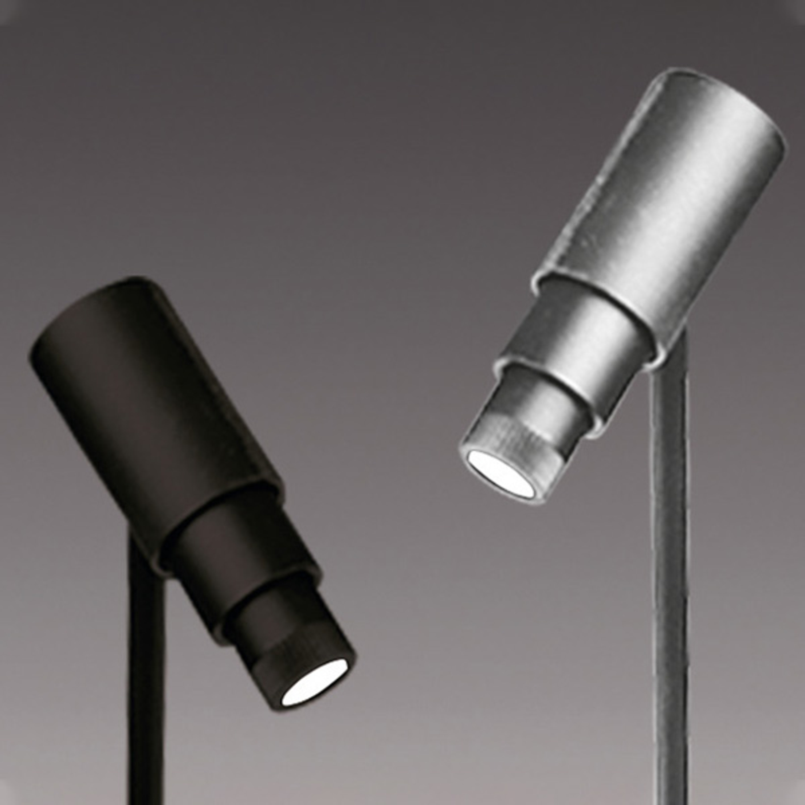 HERA LED Zoom spotlight 1 W/2.2 W 4,000 K, aluminium, for Living / Dining Room, aluminium, energy efficiency: A++, H: 30 cm